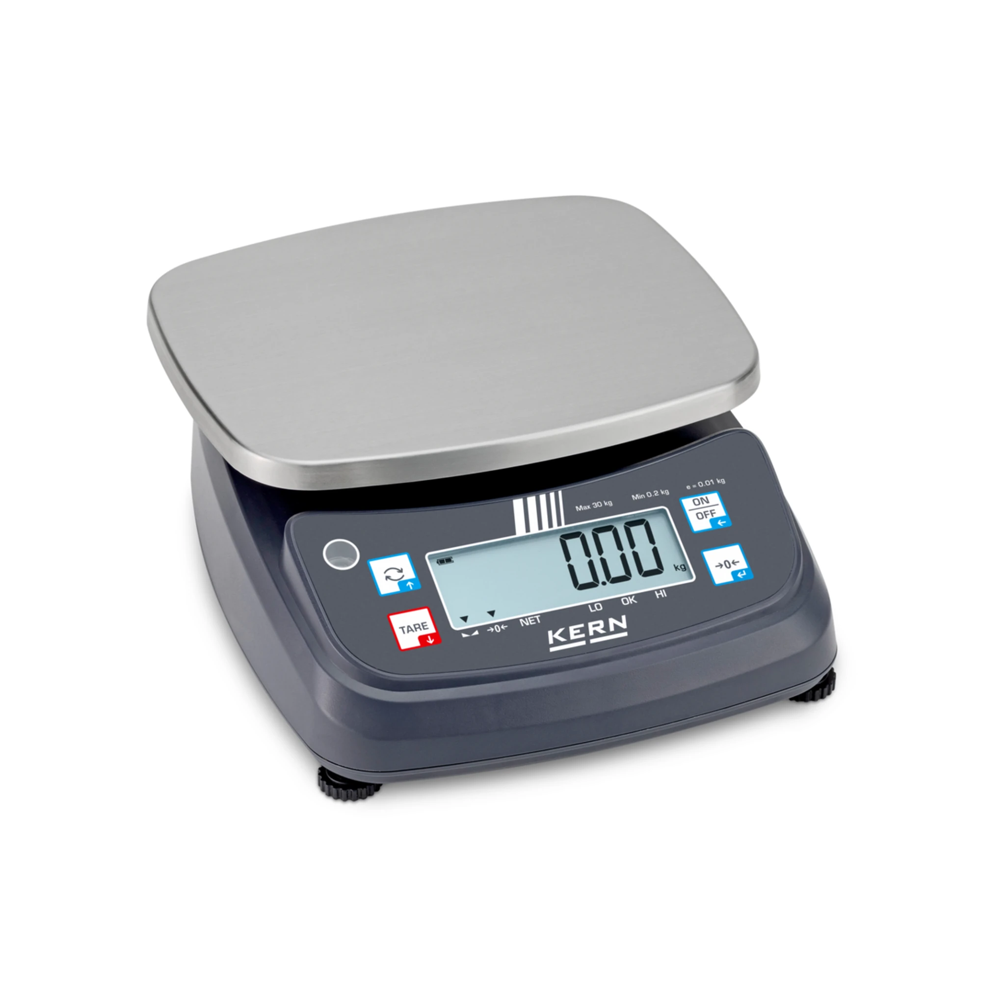 KERN | Tischwaage (Max.) 30 kg | 0,01 kg