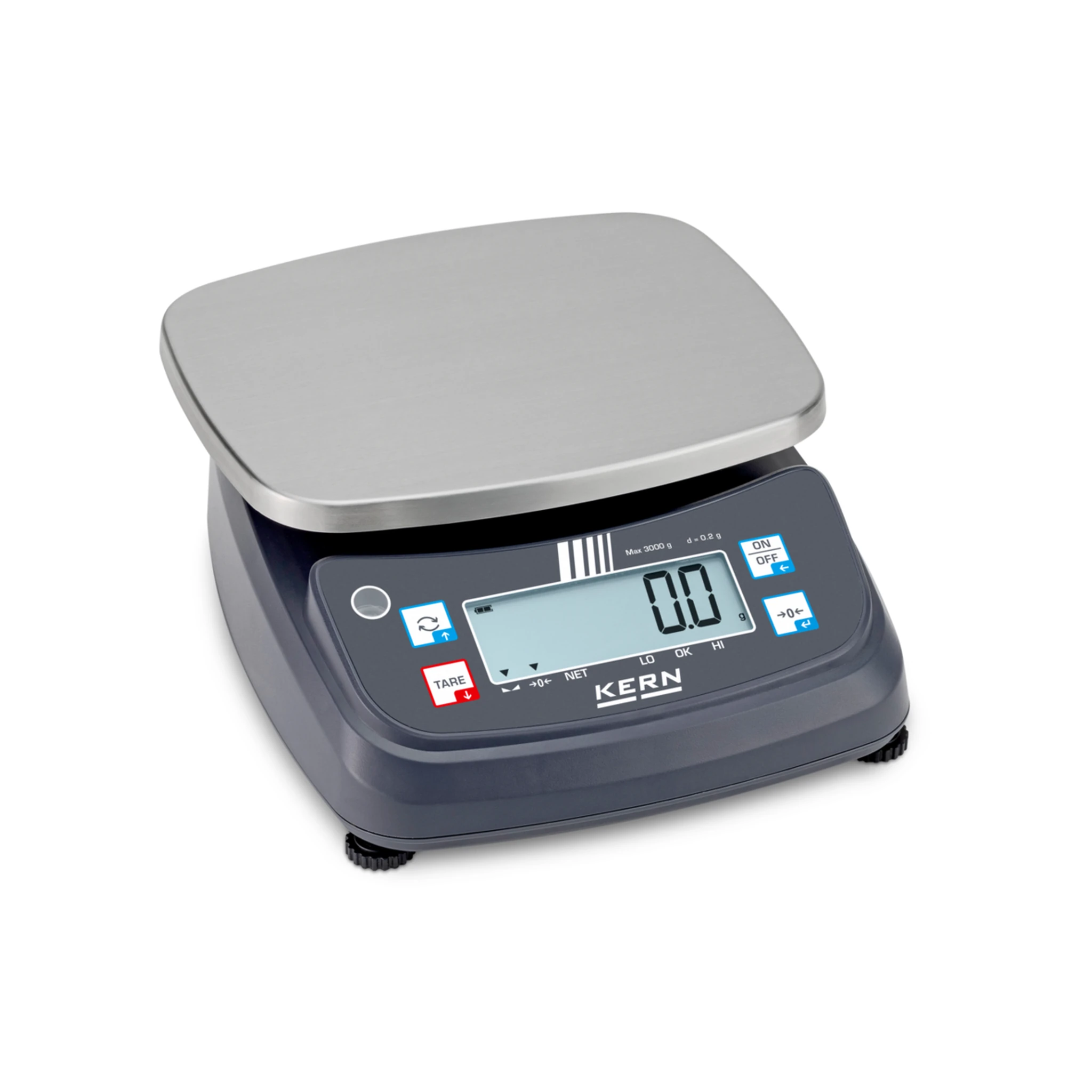 KERN | Tischwaage (Max.) 3000 g | 0,2 g