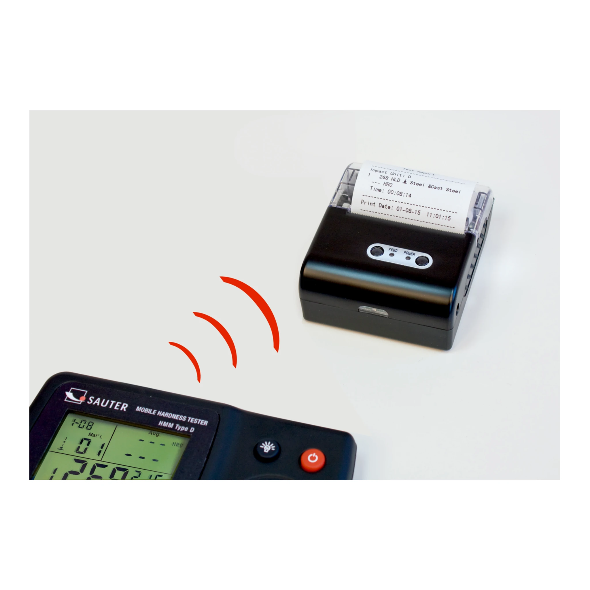 KERN | Leeb-Härteprüfgerät HMM, Messbereich 170 – 960 HL, Ablesbarkeit 1 HL, Sensor D – Bild 5