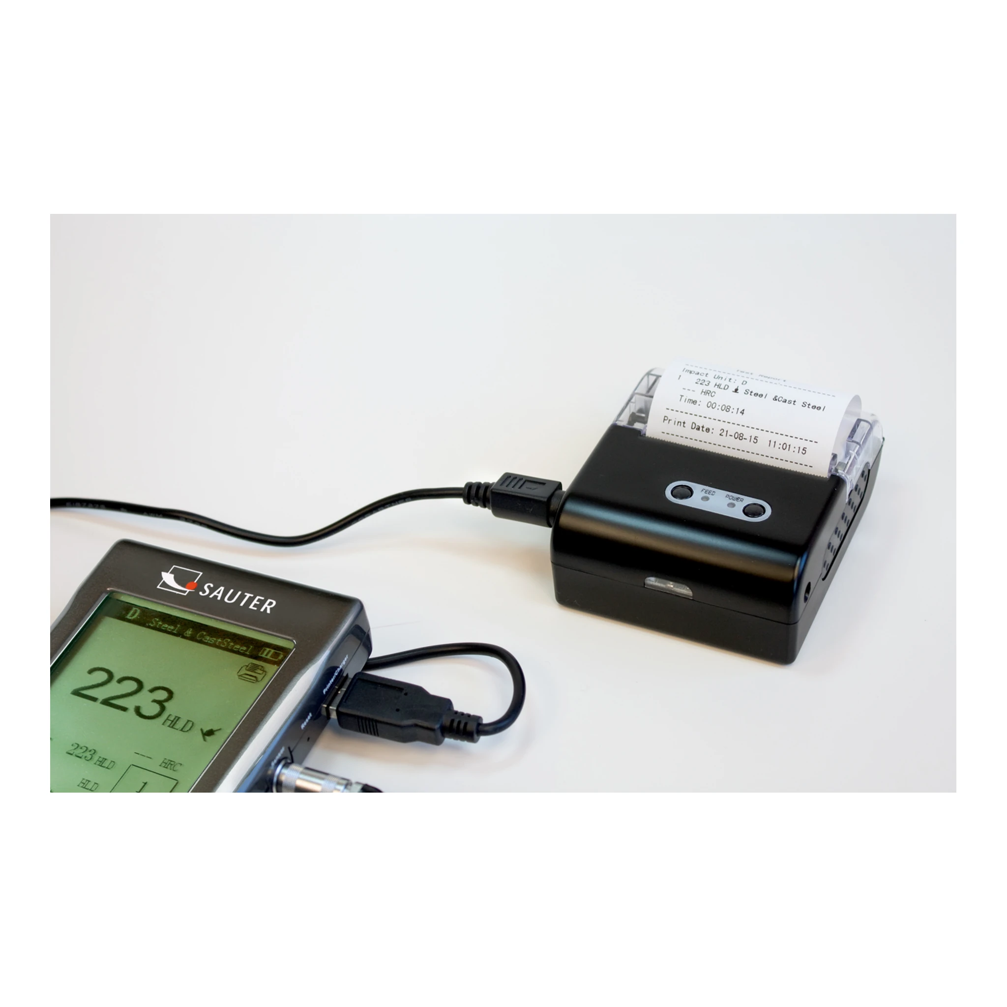 KERN | Leeb-Härteprüfgerät HMO, Messbereich 170 – 960 HL, Ablesbarkeit 1 HL, Sensor D – Bild 3