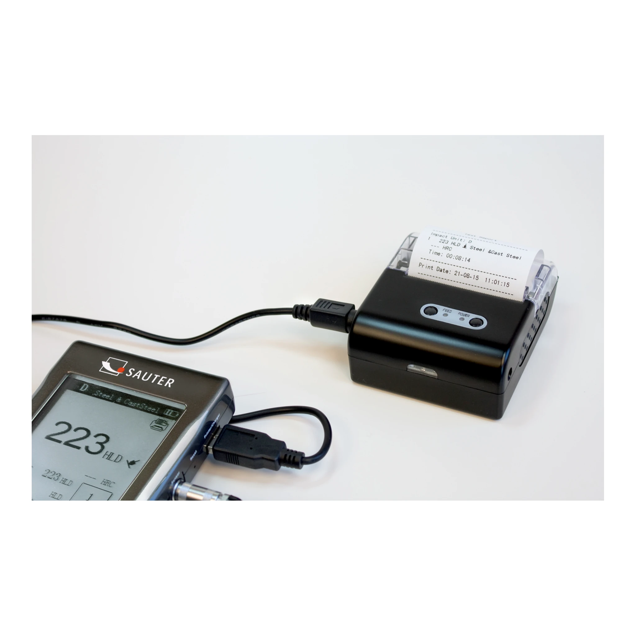 KERN | Leeb-Härteprüfgerät HMO, Messbereich 170 – 960 HL, Ablesbarkeit 1 HL, Sensor D – Bild 4