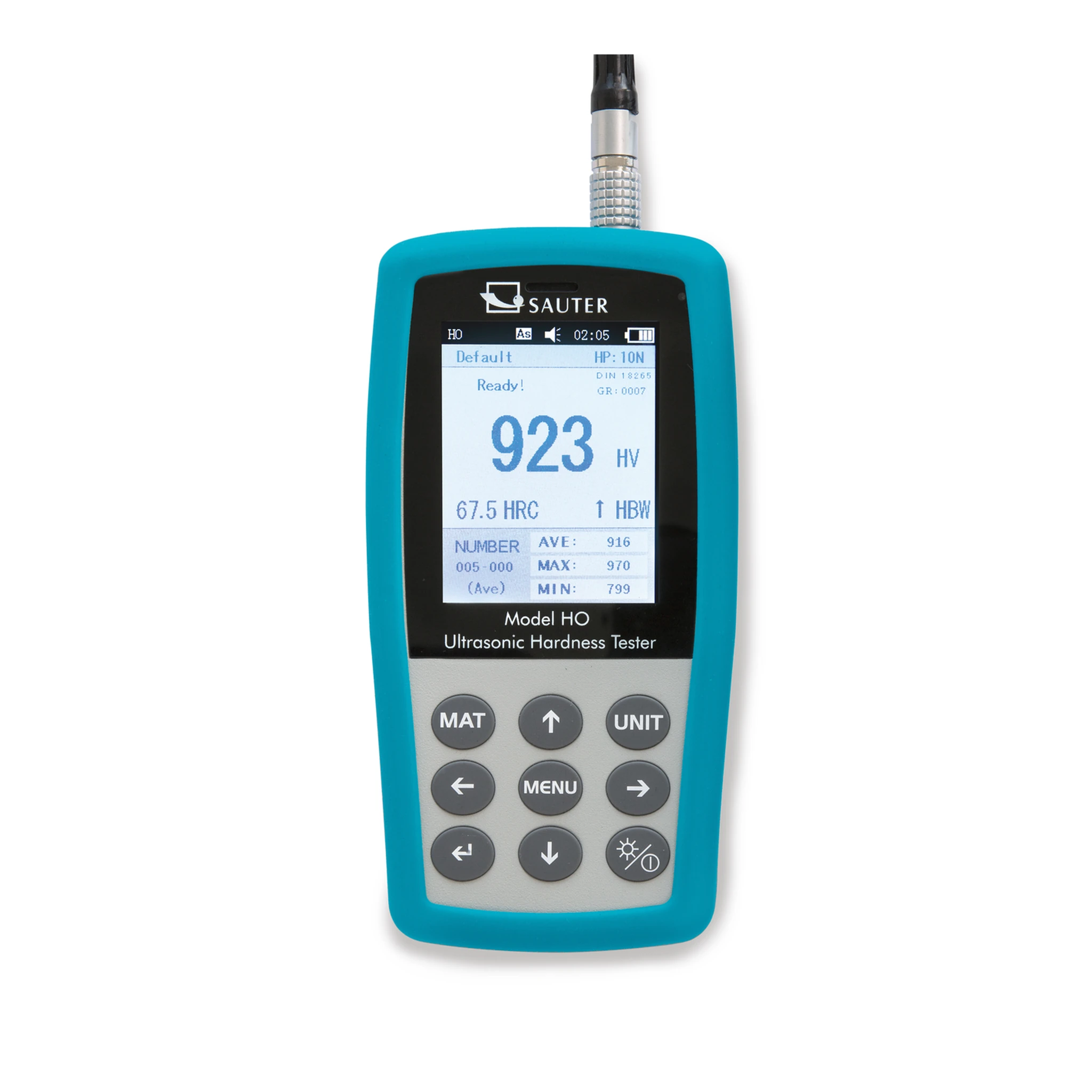 KERN | UCI-Härteprüfgerät HO 1K, Härteskala HV 1, 10 N, Sonde ∅ 18 mm – Bild 12