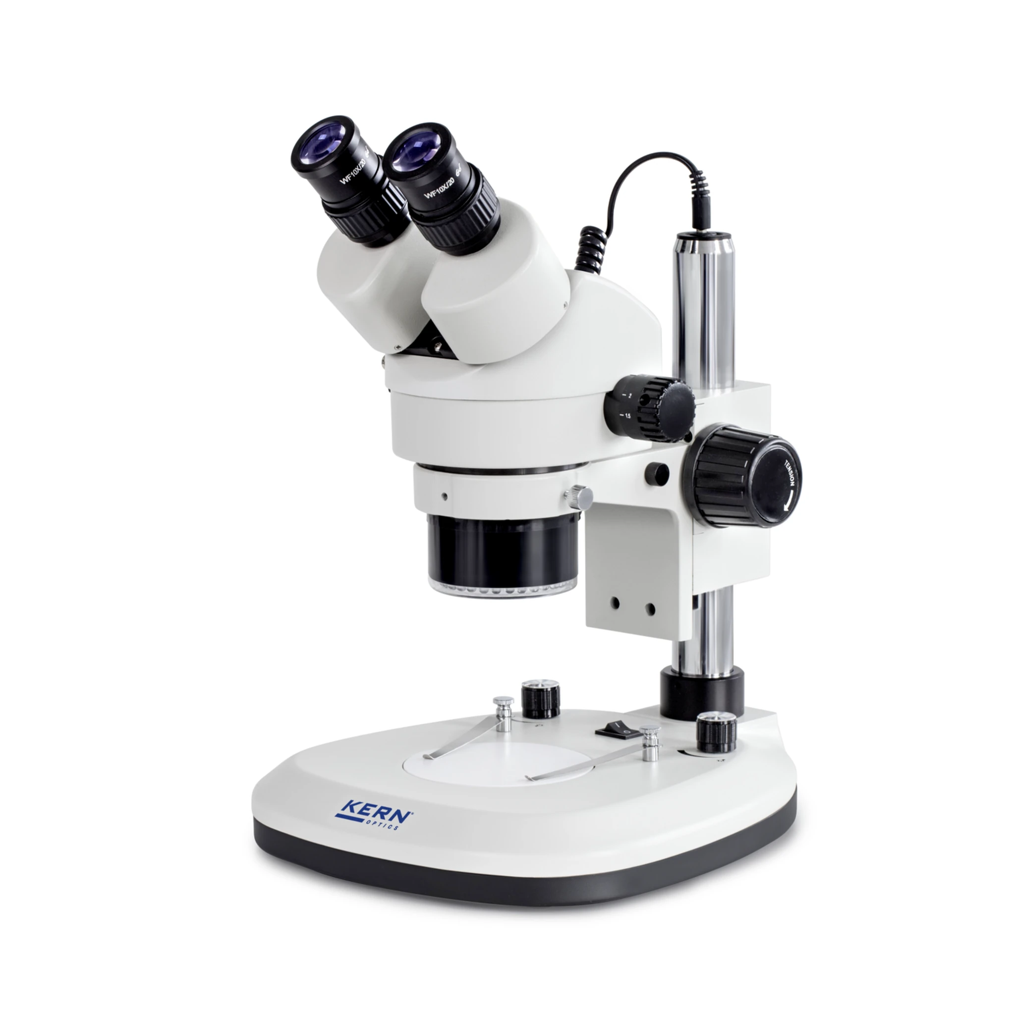 KERN | Stereo-Zoom Mikroskop OZL 465 (0,7x - 4,5x, 3W LED (Auflicht
Durchlicht))