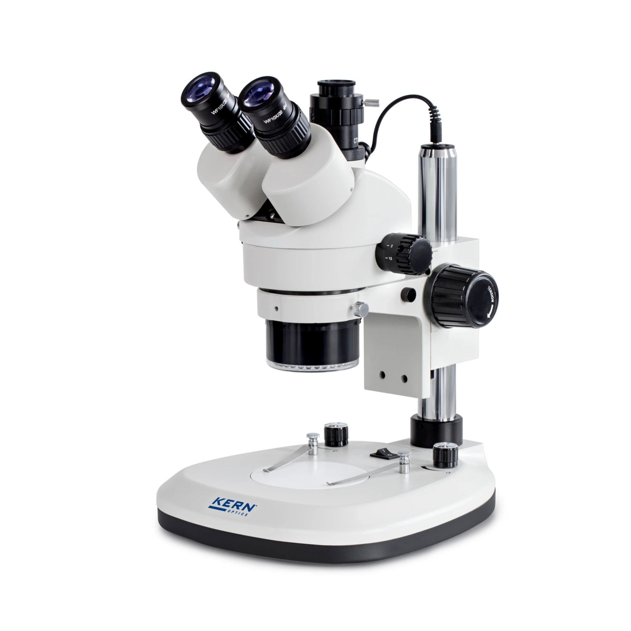 KERN | Stereo-Zoom Mikroskop OZL 466 (0,7x - 4,5x, 3W LED (Auflicht
Durchlicht))