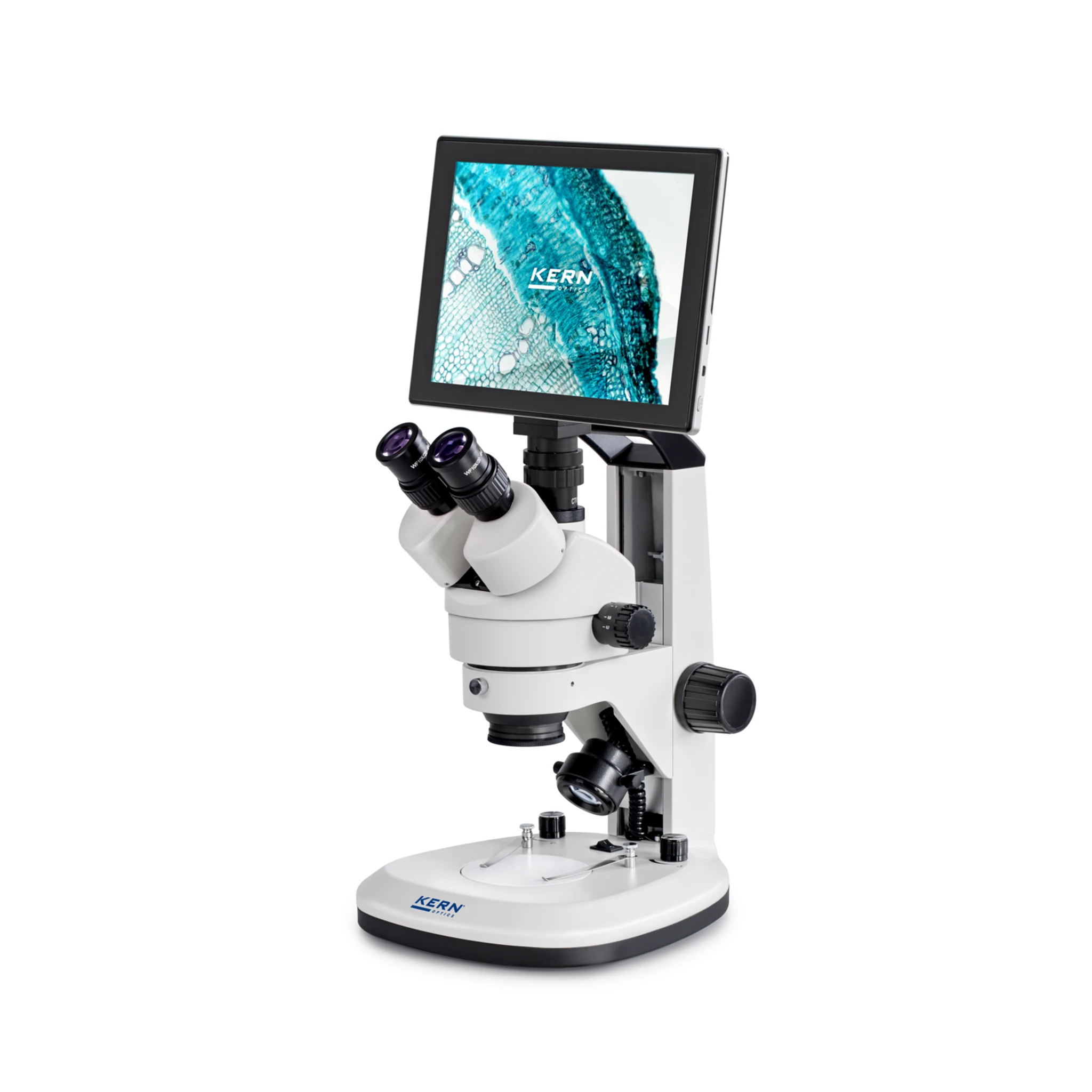 KERN | Stereomikroskop - Digitalset OZL 468T241 (0,7x - 4,5x | WLAN, USB 2.0, HDMI, MicroSD Kartenslot)