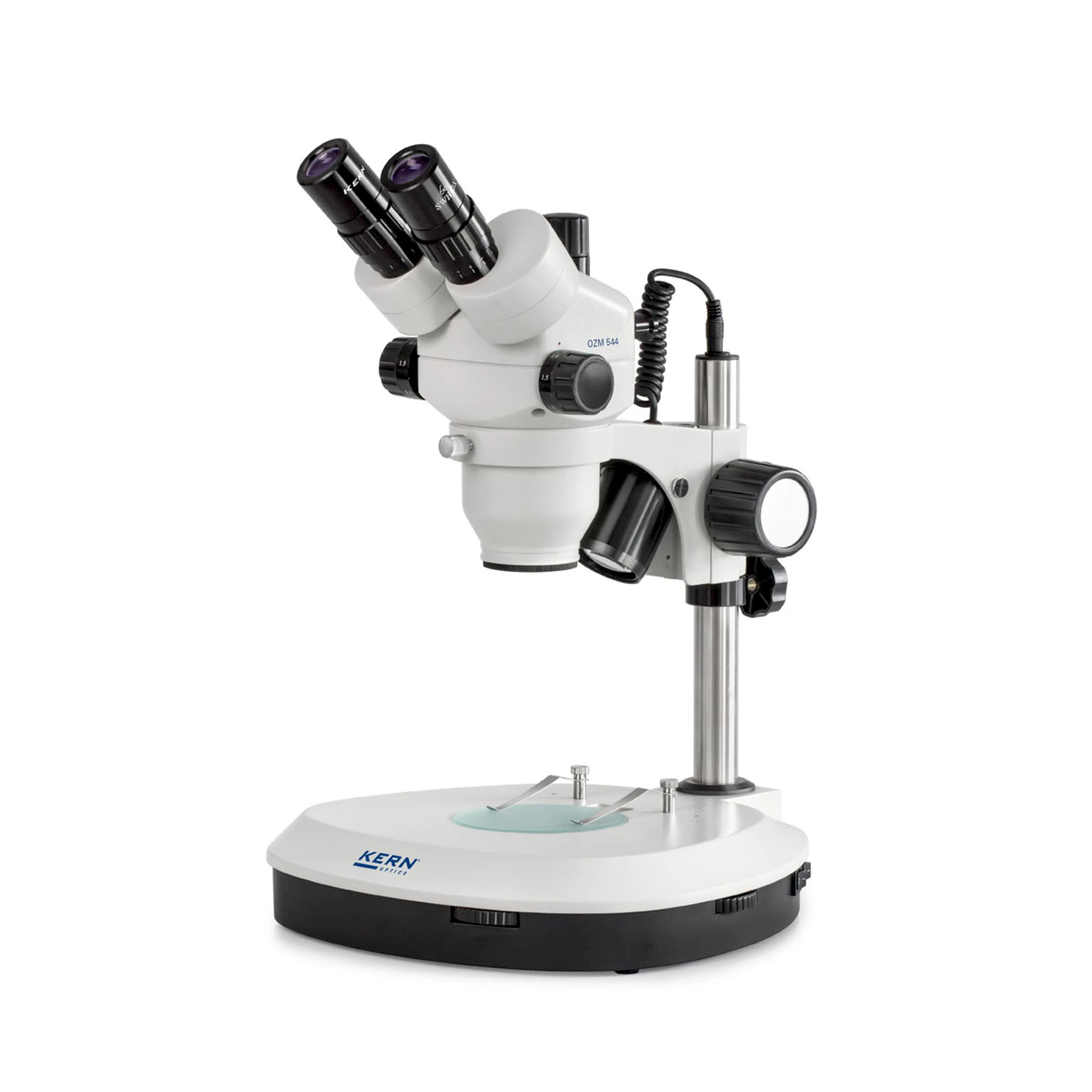 KERN | Stereo-Zoom Mikroskop OZM 544 (0,7x - 4,5x, 3W LED (Auflicht
Durchlicht))