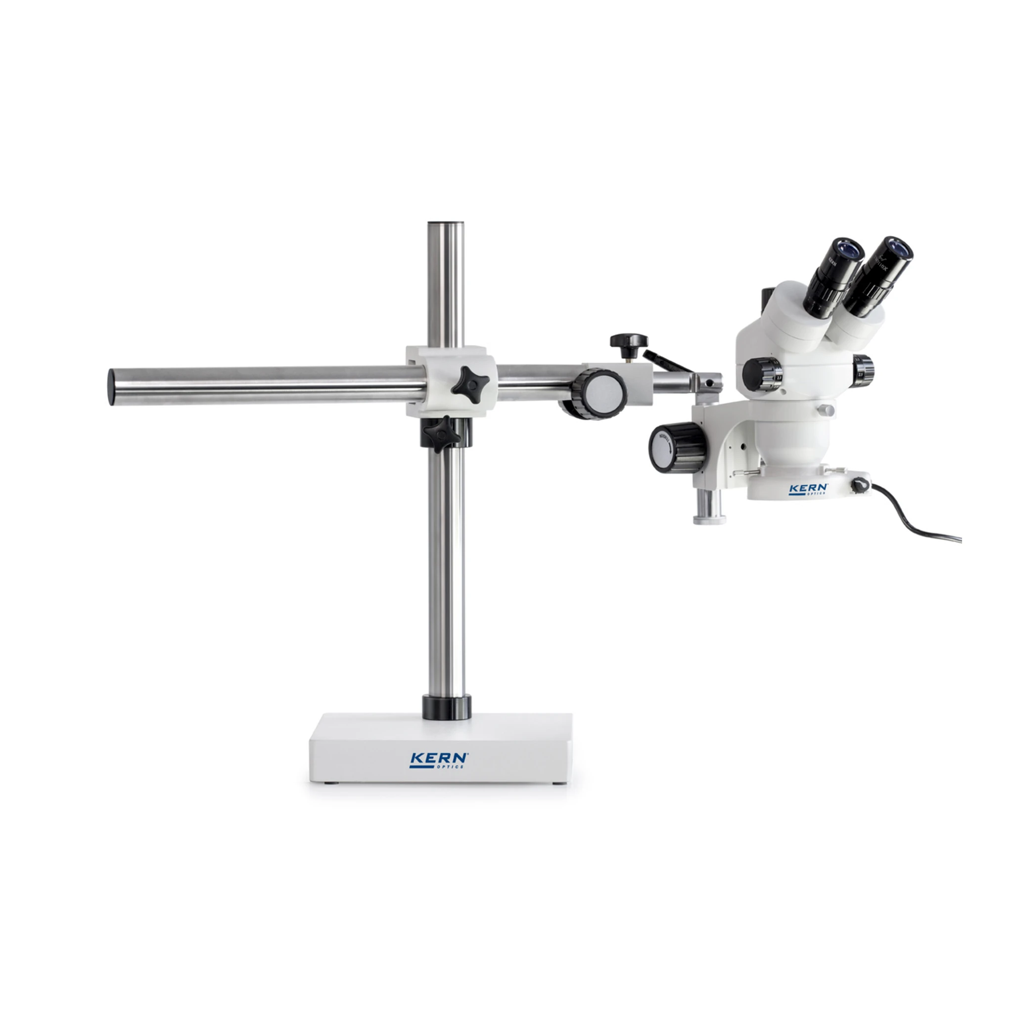 KERN | Stereo-Zoom Mikroskop-Set OZM 913 (Trinokular, Universal (Teleskoparm mit Platte), 0,7x - 4,5x, 4,5W LED (Auflicht)) – Bild 2