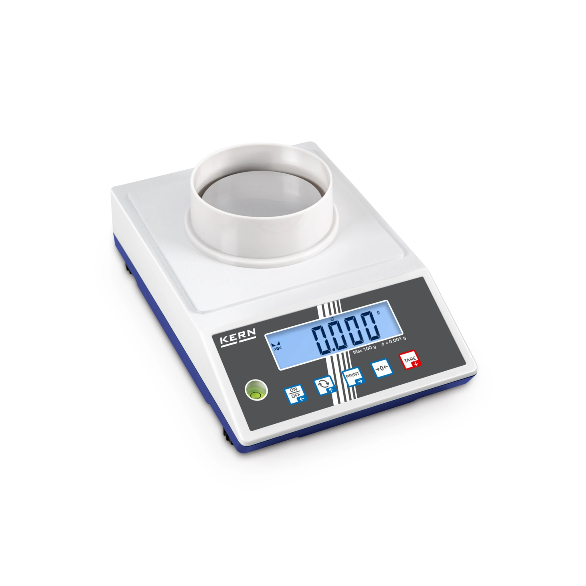 KERN | Präzisionswaage (DMS) (Max.) 200 g | 0,001 g