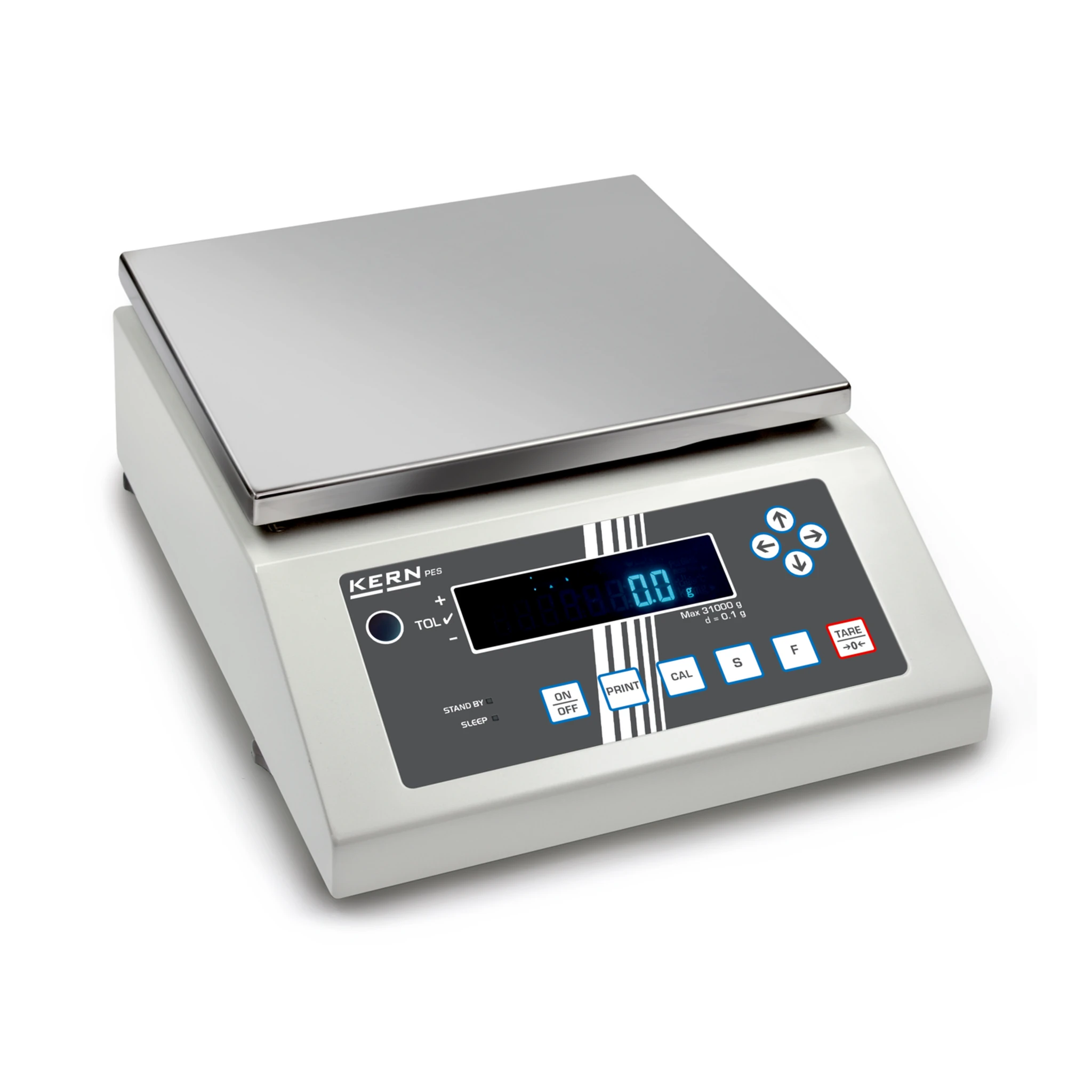 KERN | Präzisionswaage (Max.) 31000 g | 0,1 g