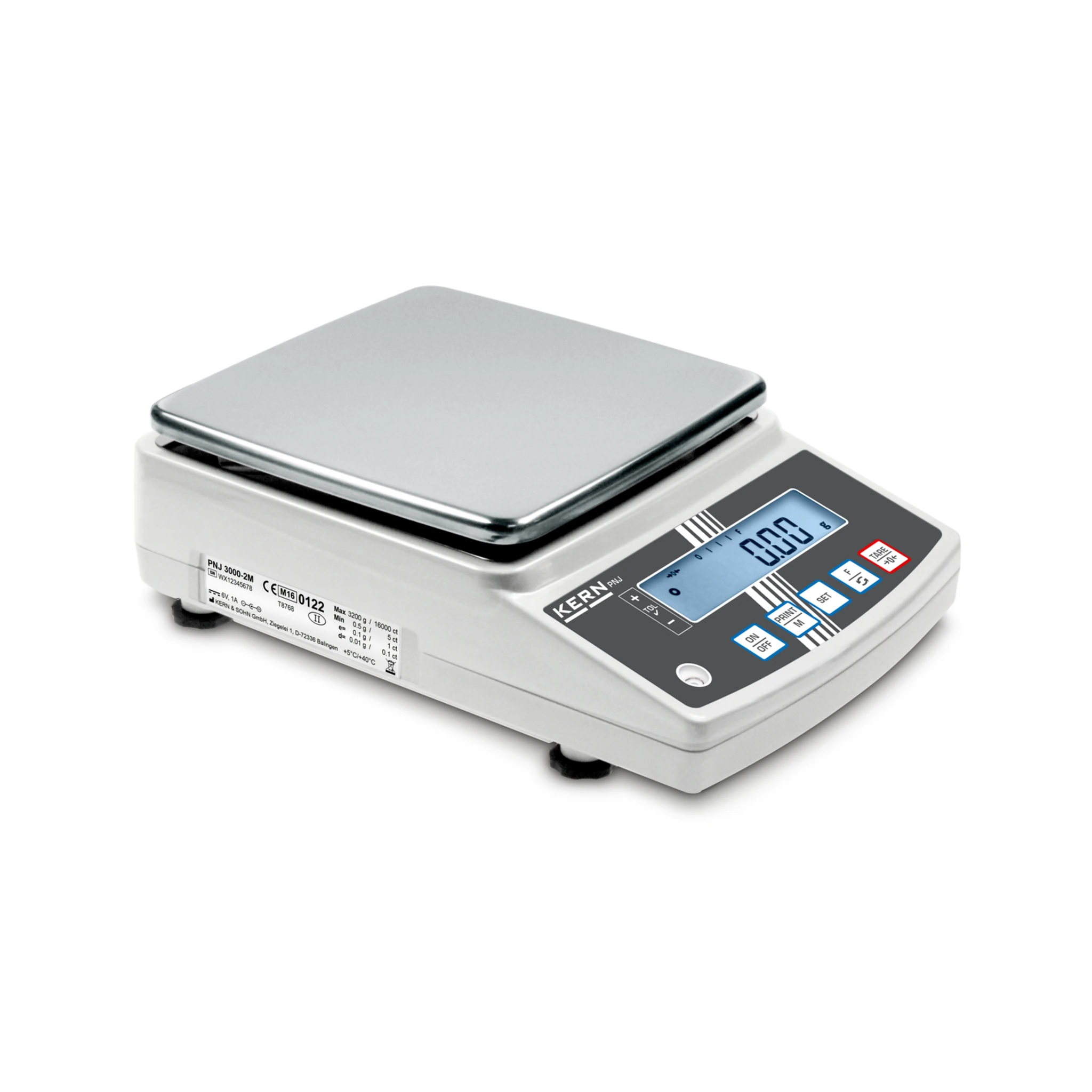 KERN | Präzisionswaage (Max.) 12000 g | 0,1 g – Bild 2