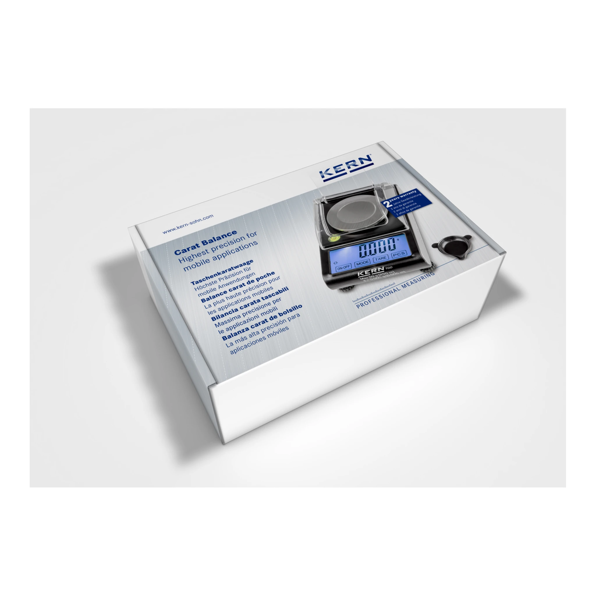 KERN | Taschenwaage (Max.) 50 g | 0,001 g – Bild 2