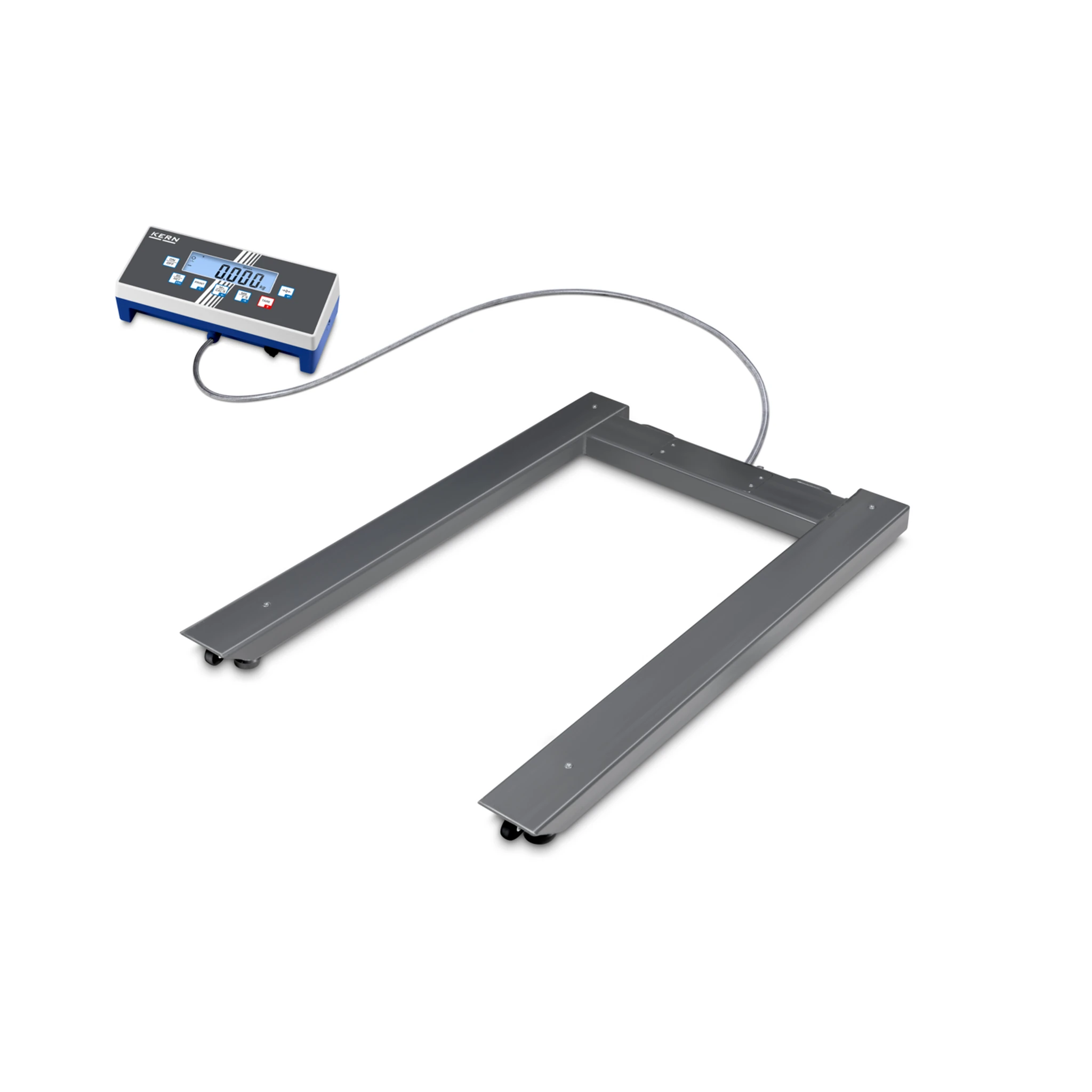 KERN | Palettenwaage (Max.) 600 kg; 1500 kg | 0,2 kg; 0,5 kg