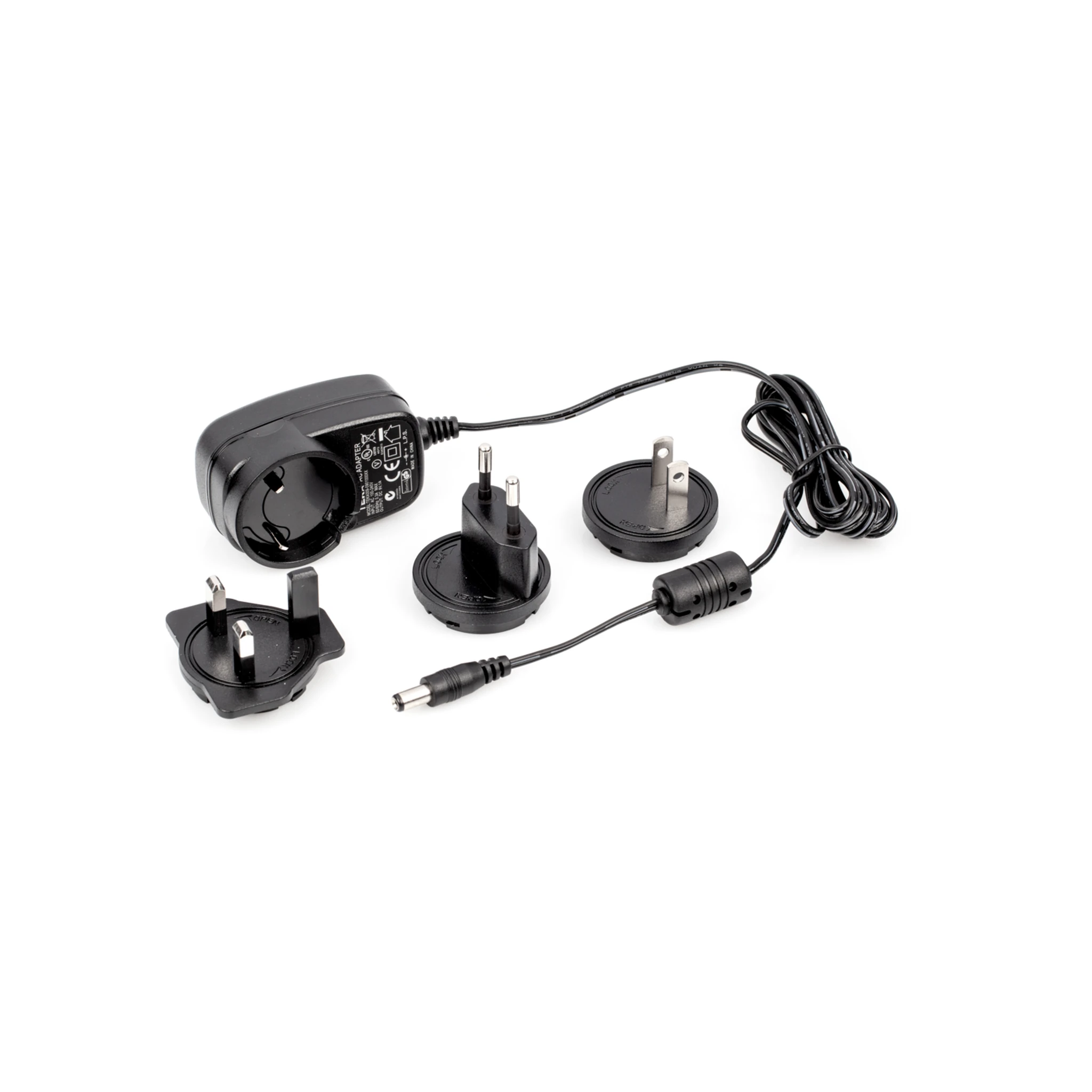 KERN | Steckernetzteil YKA-04 (9 V DC, 1000 mA | 100 V - 240 V, 50 / 60 Hz | EURO, UK, US, CH)