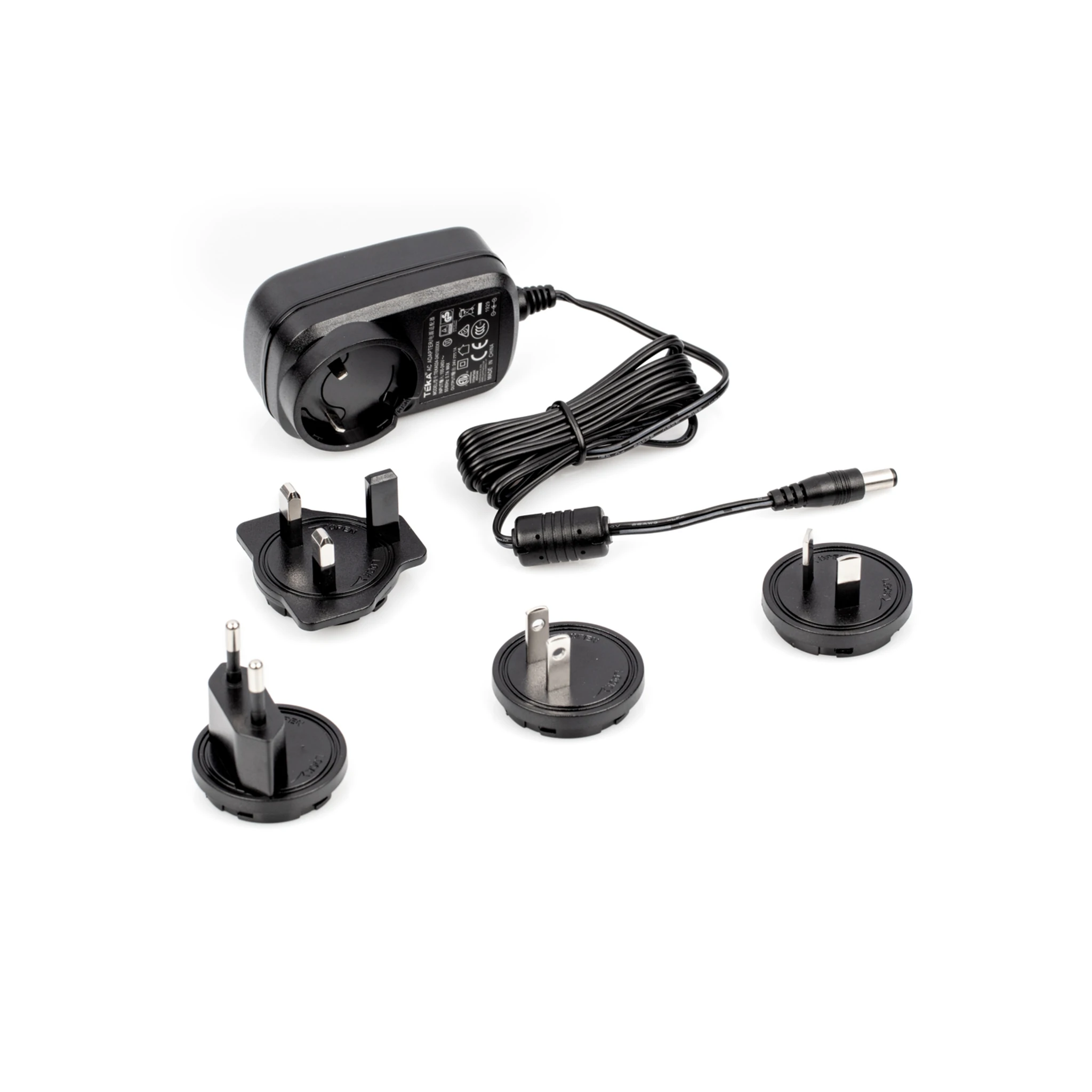 KERN | Steckernetzteil YKA-05 (24V 1A | 100 V - 240 V, 50 / 60 Hz | EURO, AUS, UK, US, CH)