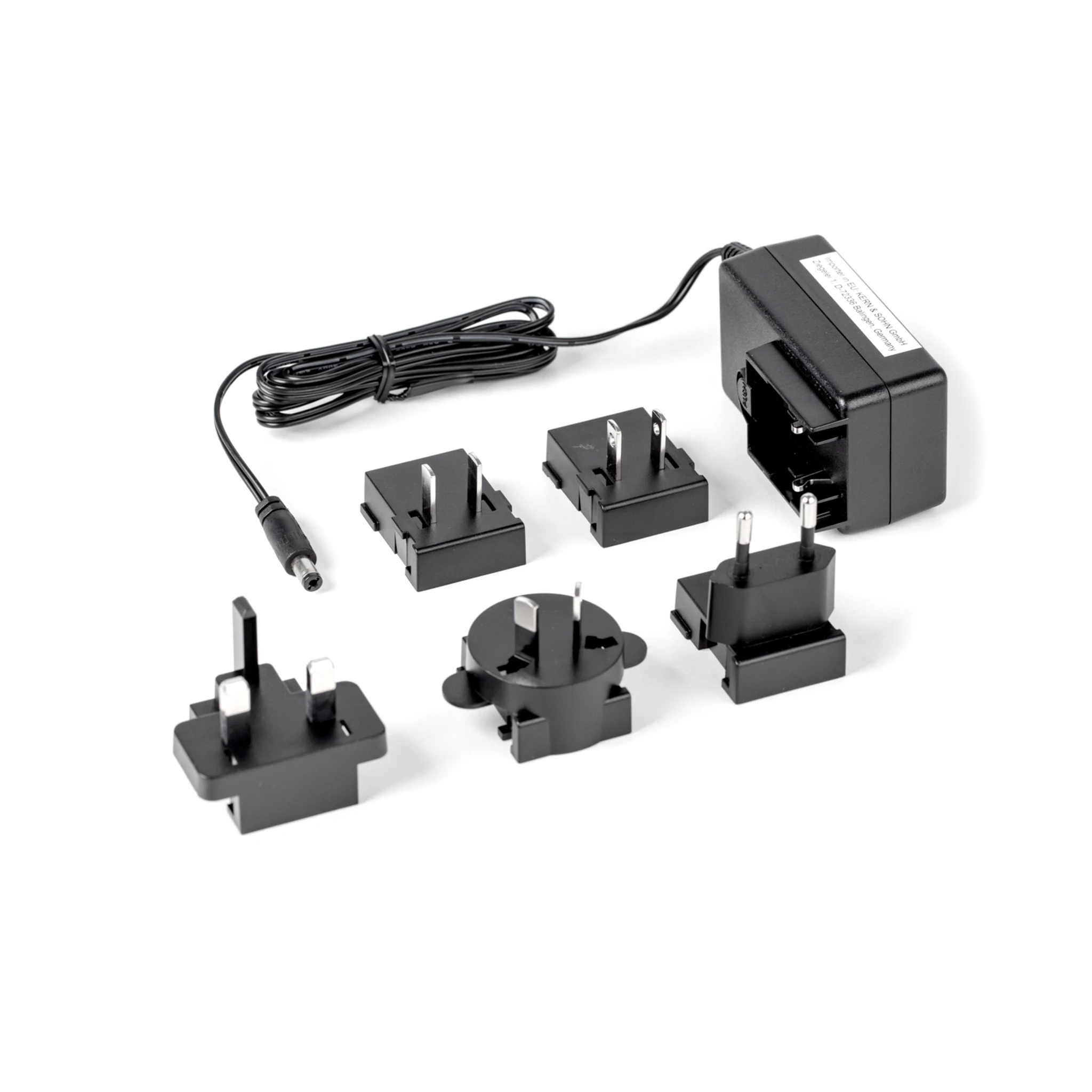 KERN | Steckernetzteil YKA-42 (12 V, 1 A | 100 V - 240 V, 50 / 60 Hz | EURO, AUS, UK, US, CH)