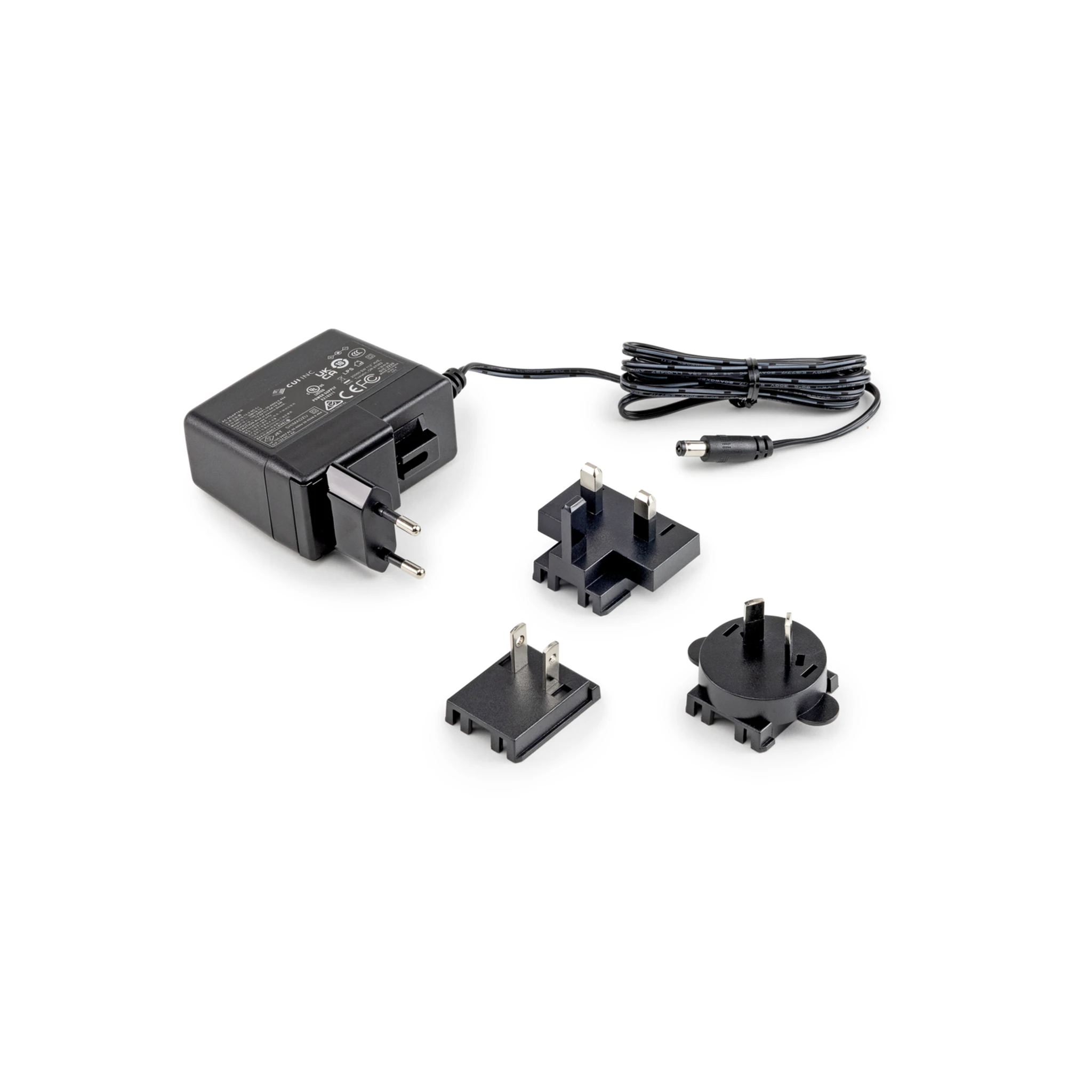 KERN | Steckernetzteil YKA-49 (12 V, 1.6 A | 100 V - 240 V, 50 / 60 Hz | EURO, AUS, UK, US, CH)