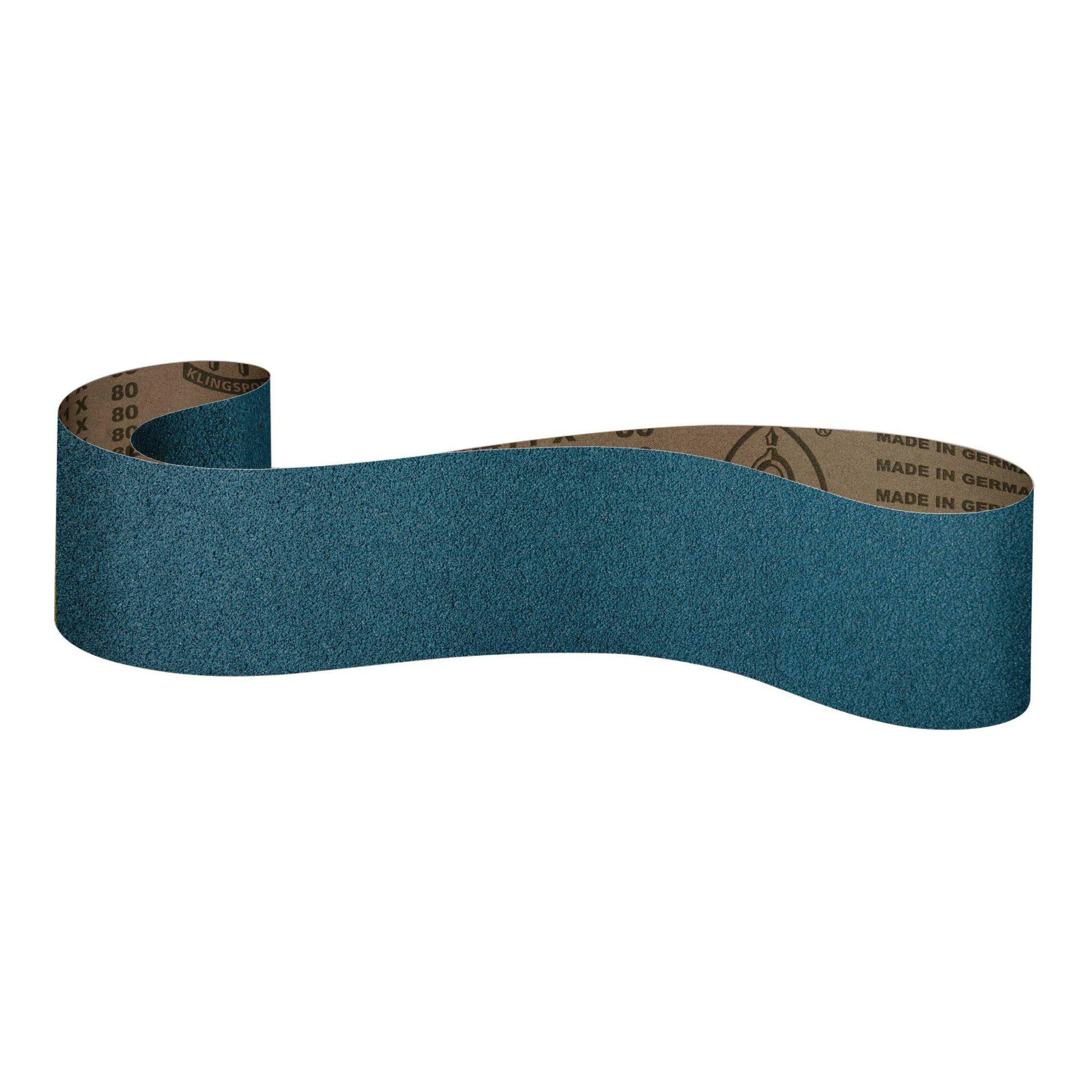 KLINGSPOR | Schleifband | Länge 2000 mm Breite 75 mm Körnung 120 | INOX