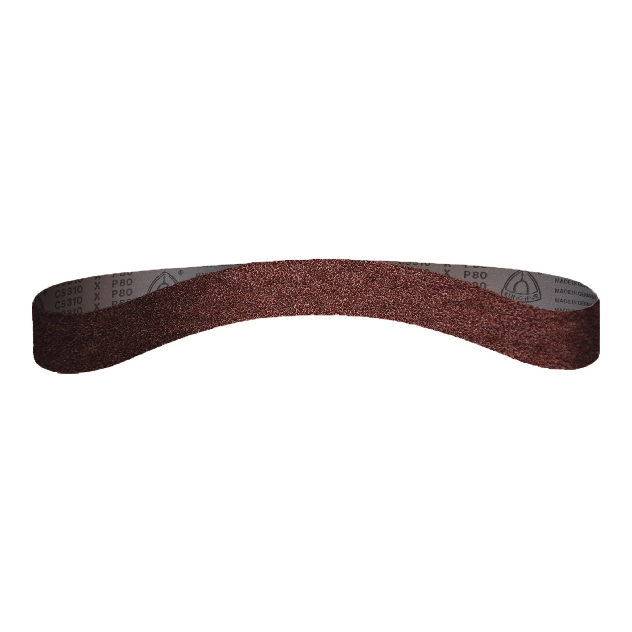 KLINGSPOR | Schleifband | Länge 330 mm Breite 10 mm Körnung 120 | Stahl / INOX / NE