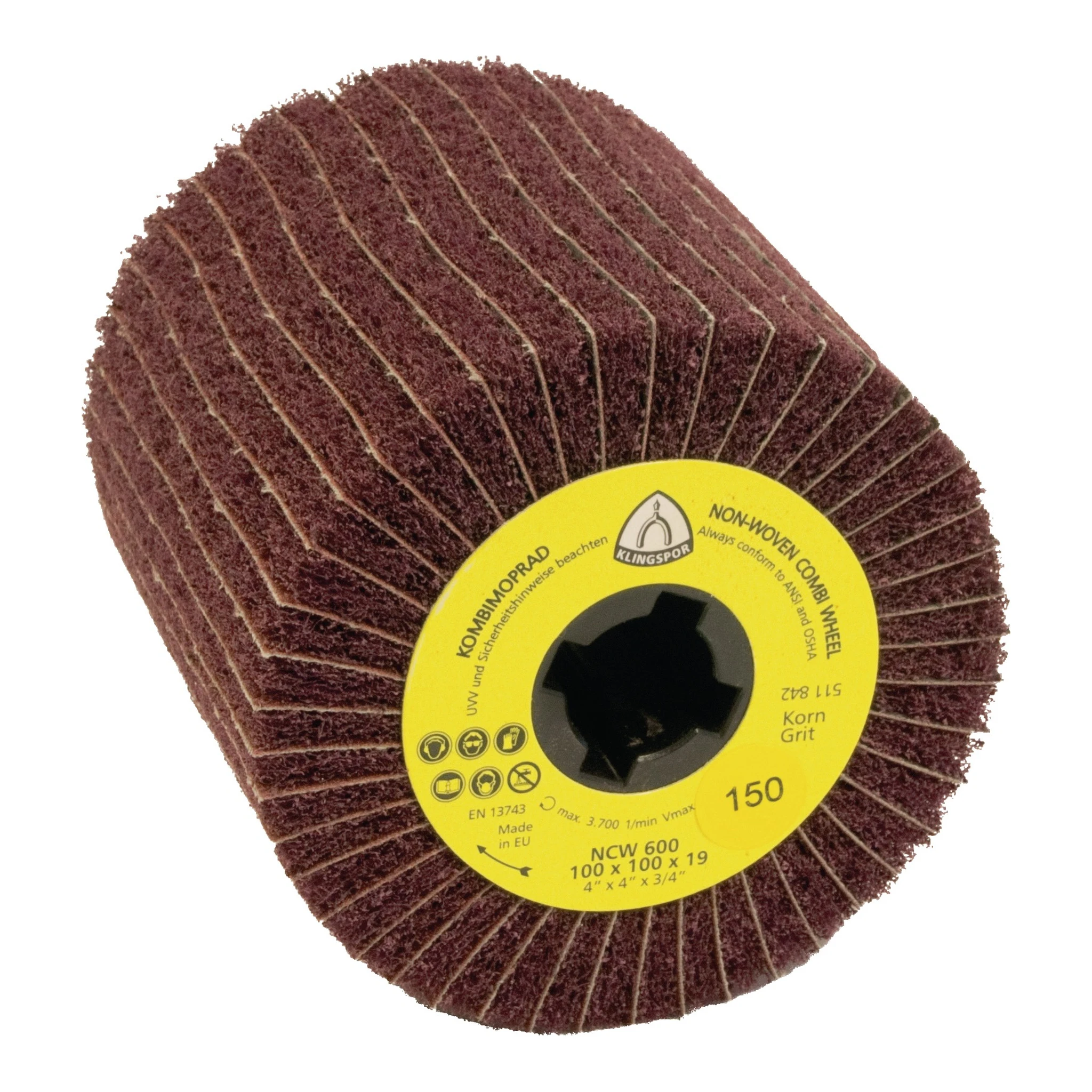KLINGSPOR | Satinierwalze | 100