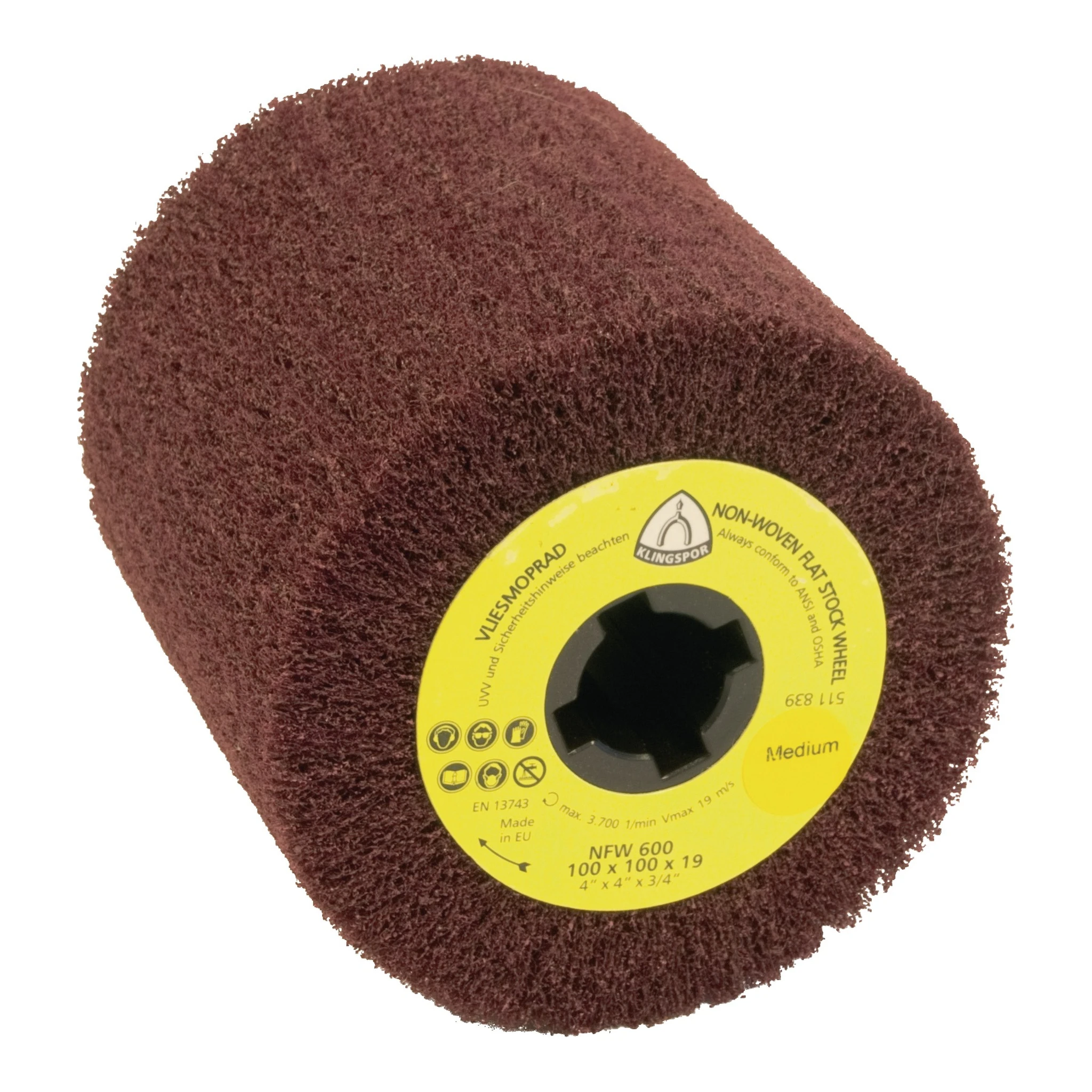 KLINGSPOR | Satinierwalze | coarse