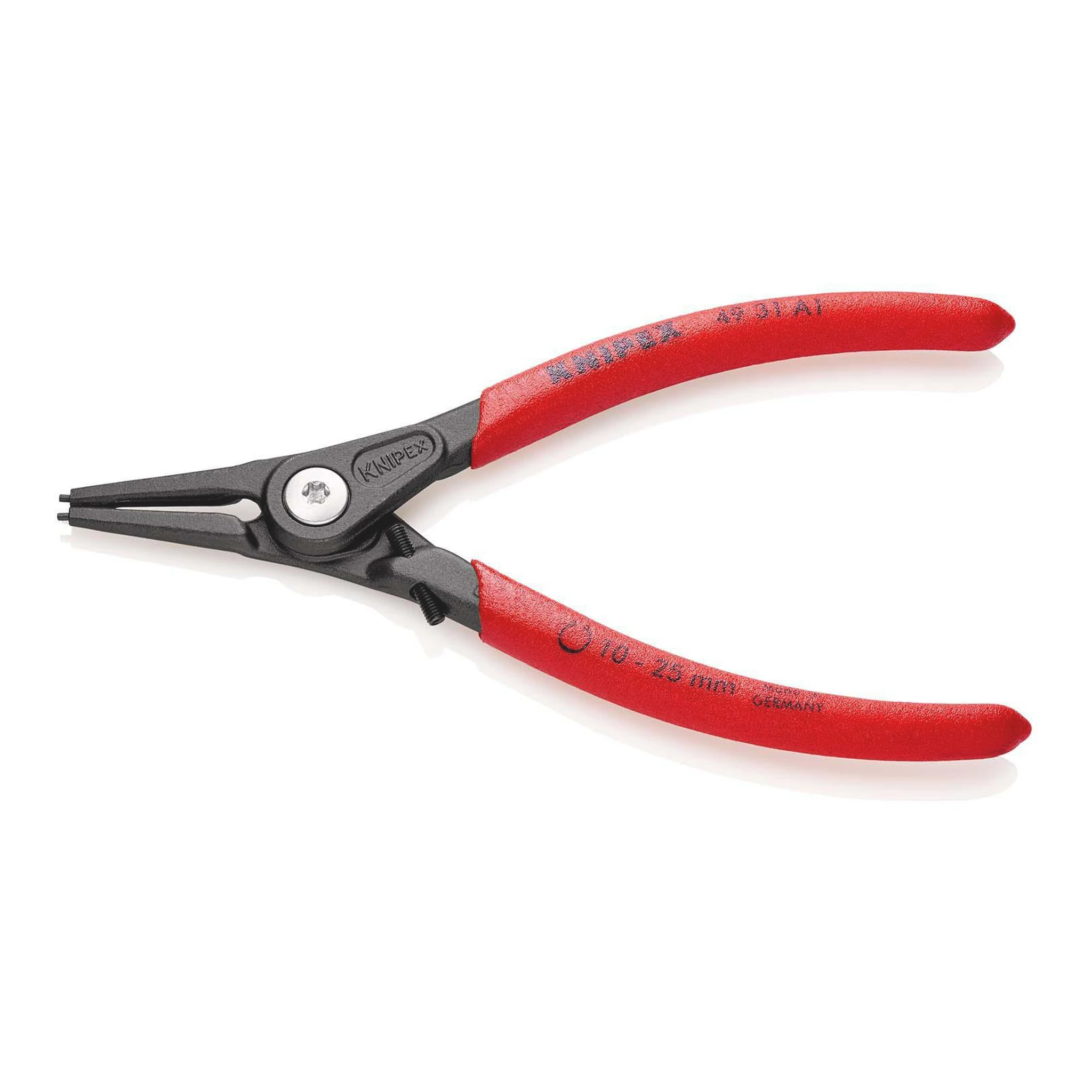 KNIPEX | Präzisionssicherungsringzange | für Wellen Ø 10 - 25 mm | mit Spreizbegrenzung