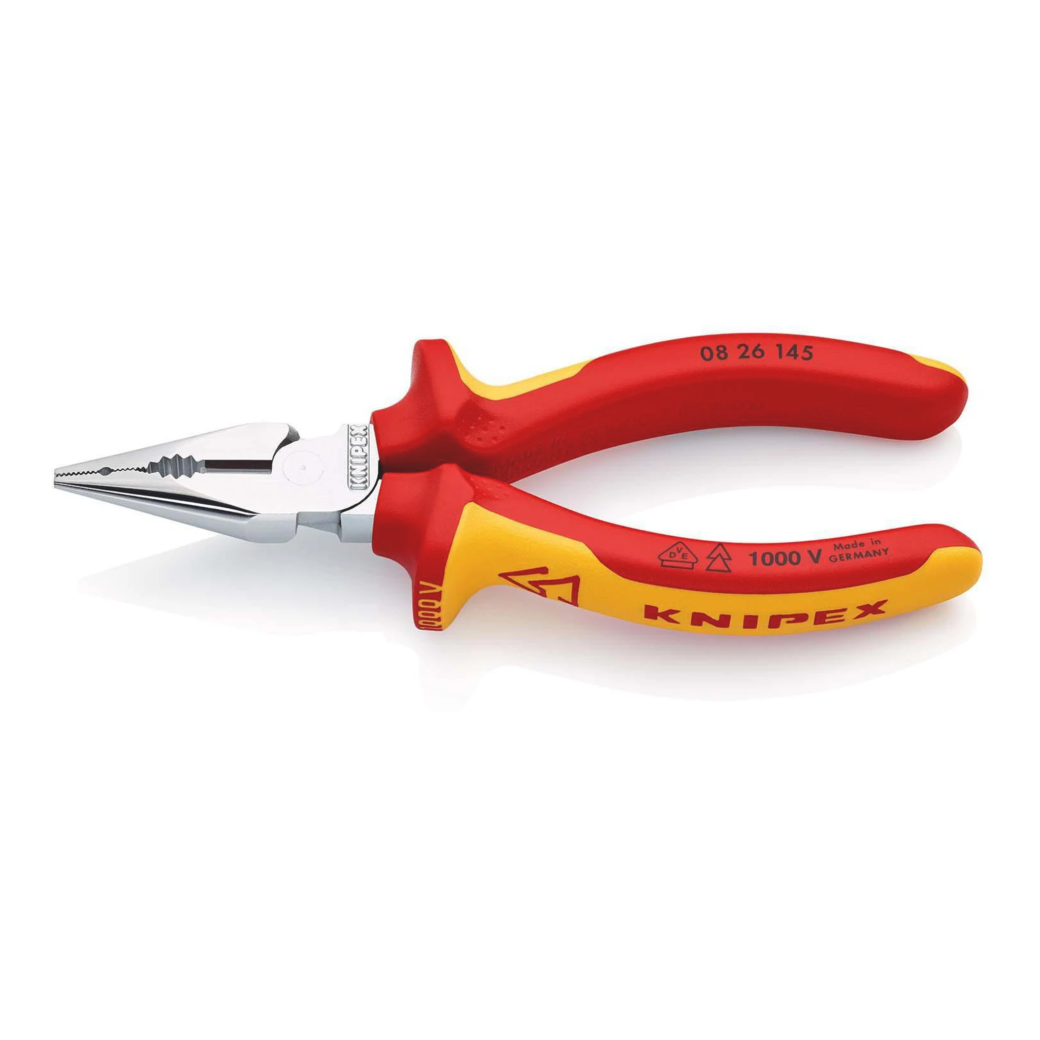 KNIPEX | Spitzkombizange | Länge 145 mm | Mehrkomponentenhüllen