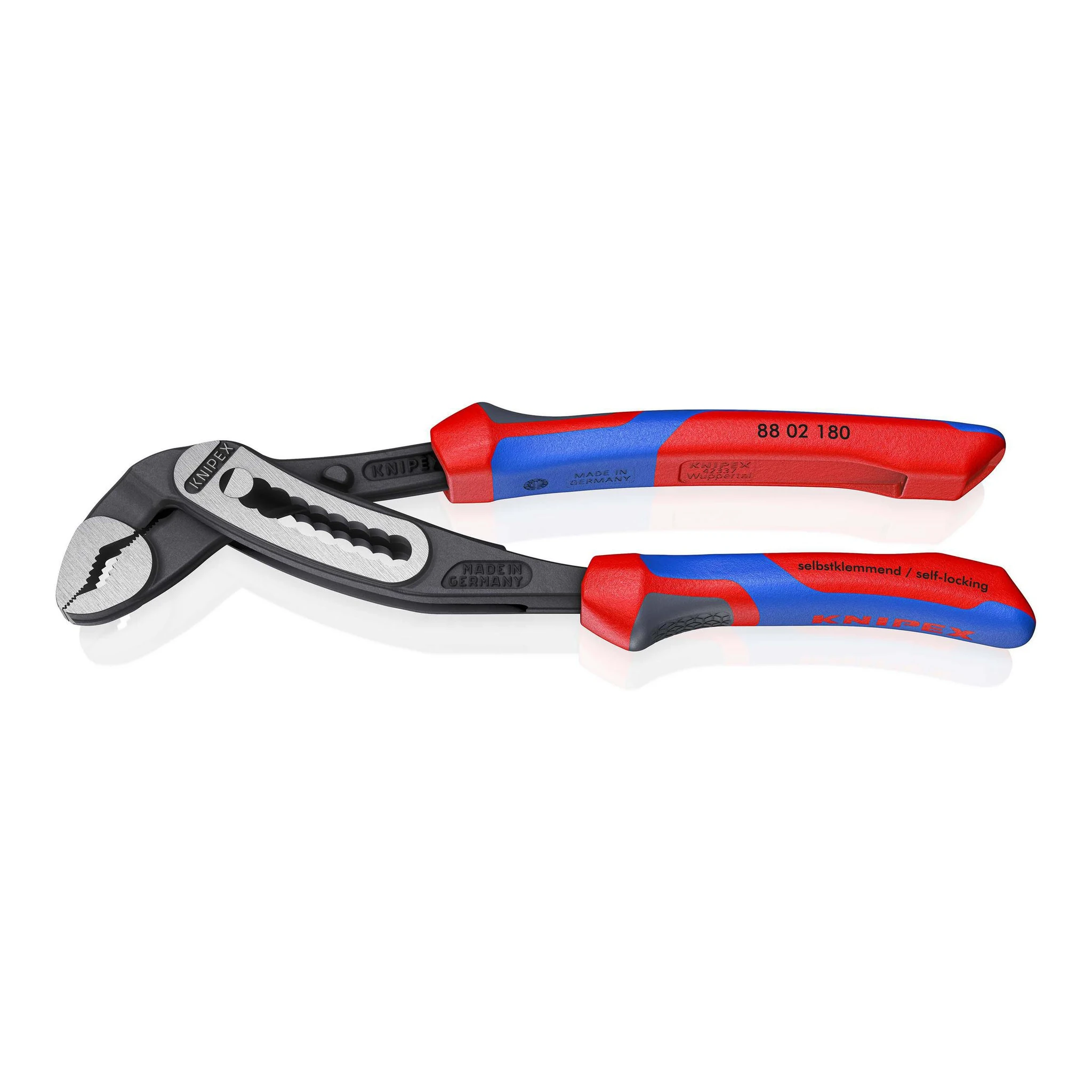 KNIPEX | Wasserpumpenzange | Länge 180 mm Spannweite 36 mm | poliert