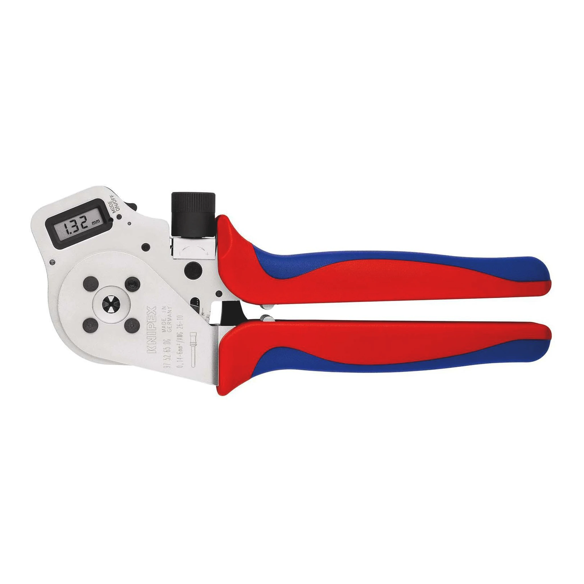 KNIPEX | Vierdornpresszange | Länge 240 mm | 0,14 - 6 (AWG 26-10) mm²
