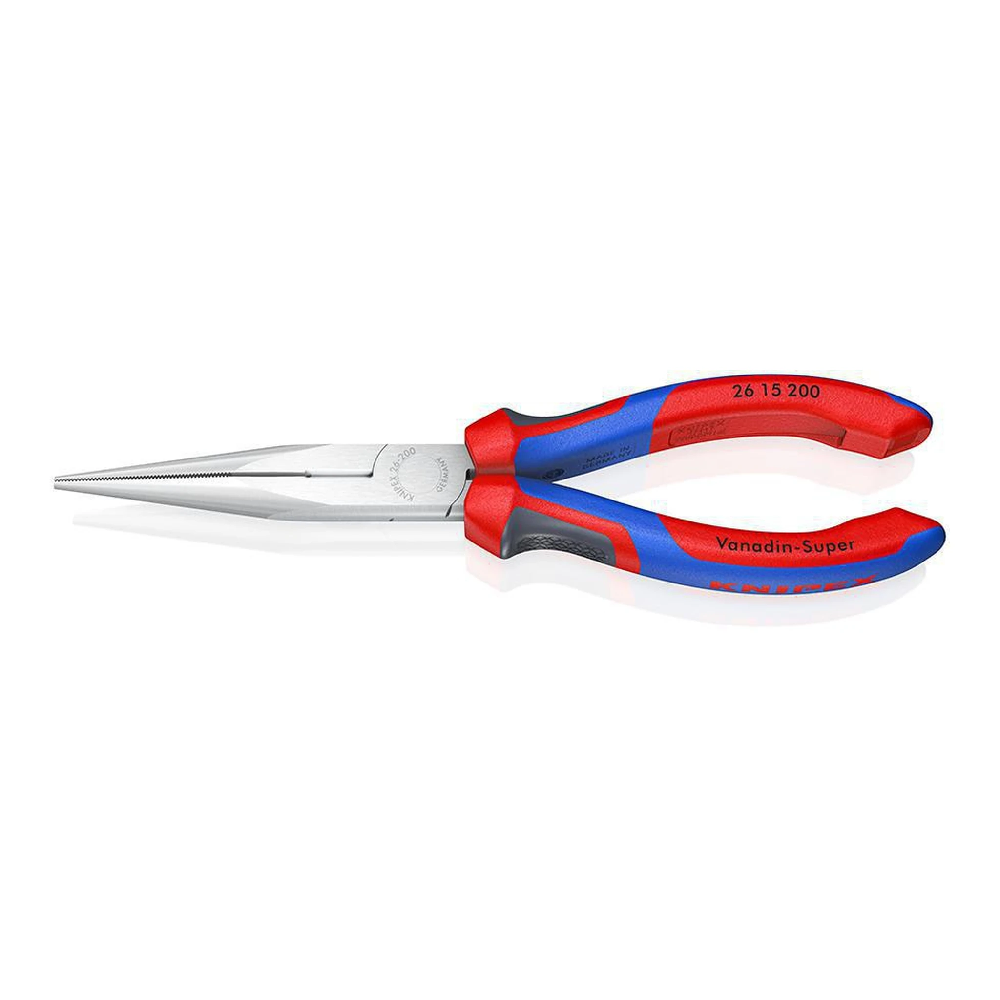 KNIPEX | Flachrundzange | Länge 200 mm verchromt | gerade