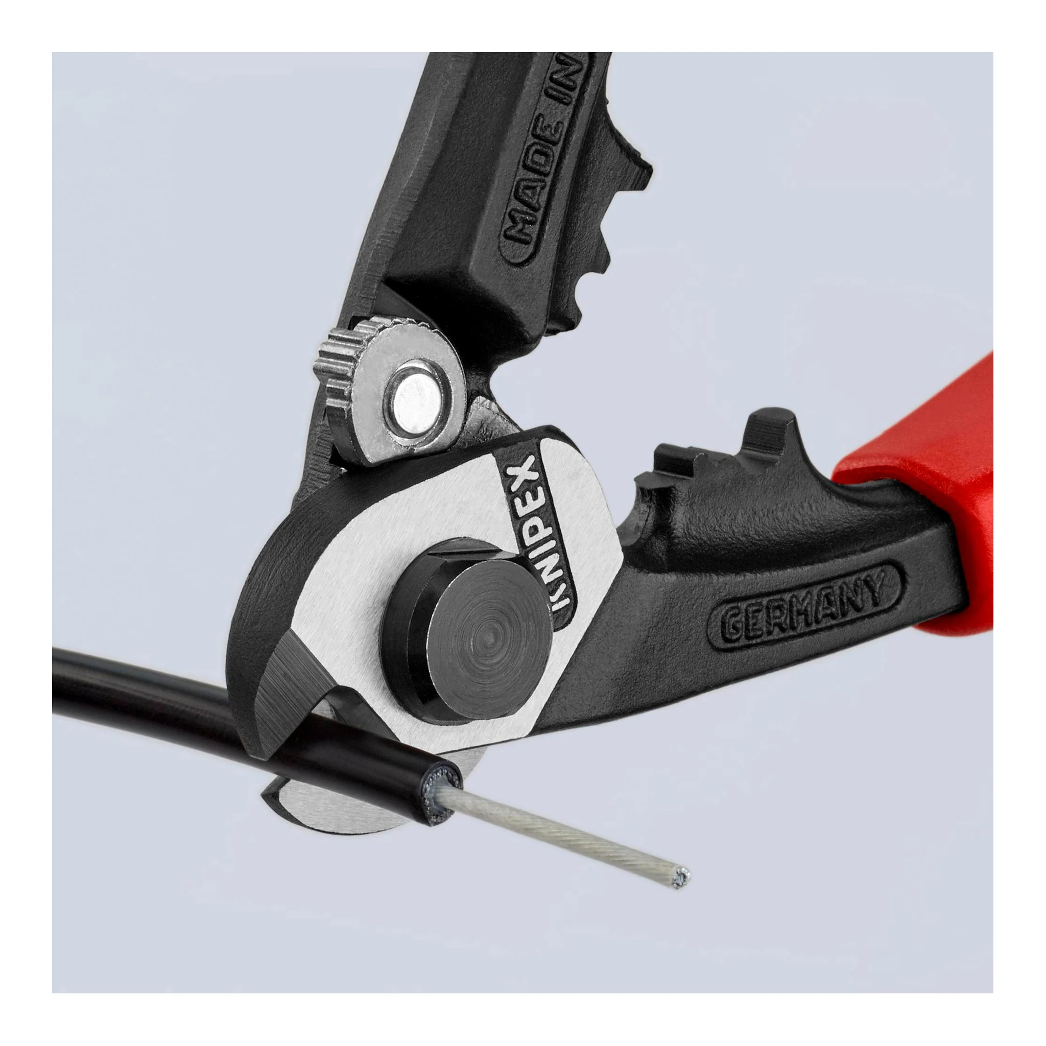 KNIPEX | Drahtseilschere | Länge 190 mm | poliert – Bild 2