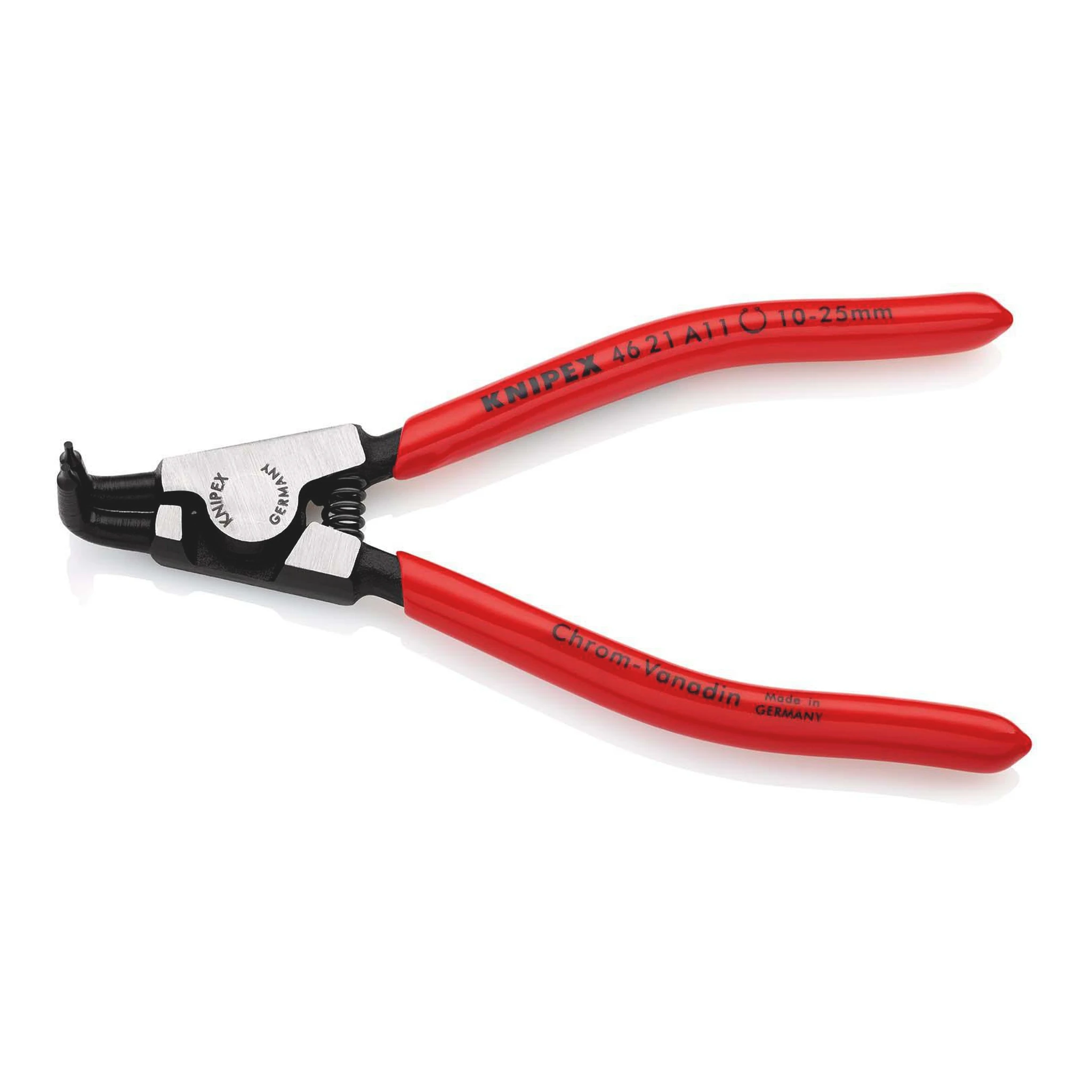 KNIPEX | Außensicherungsringzange | für Wellen Ø 10 - 25 mm | 90° gewinkelt