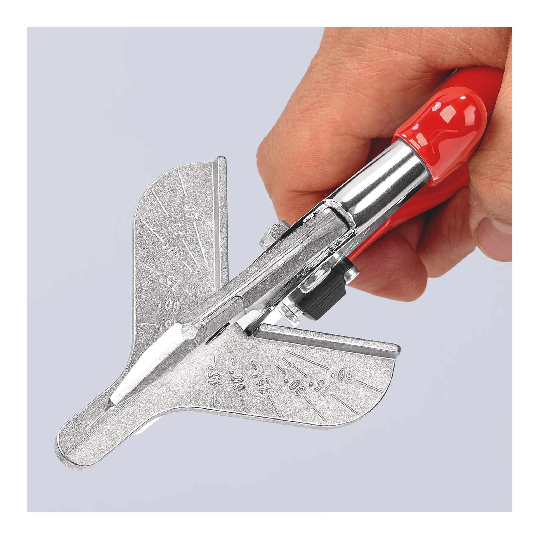 KNIPEX | Gehrungsschere | Länge 215 mm Klingenlänge 56 mm – Bild 3
