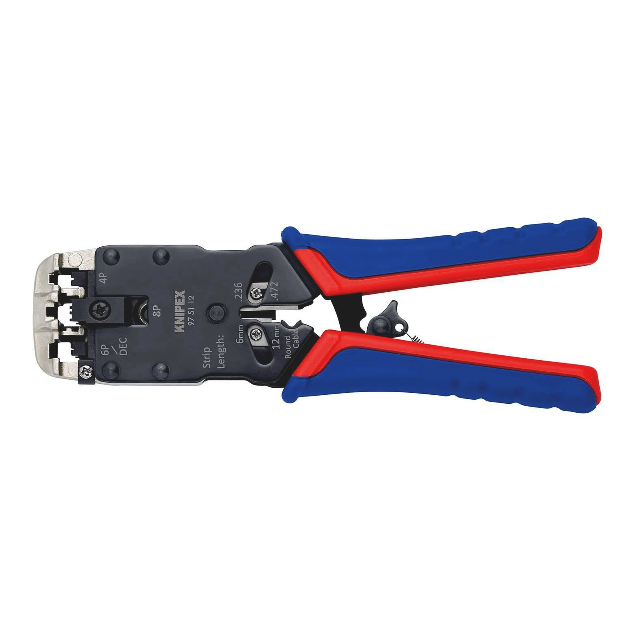 KNIPEX | Crimpzange für Westernstecker | Länge 200 mm