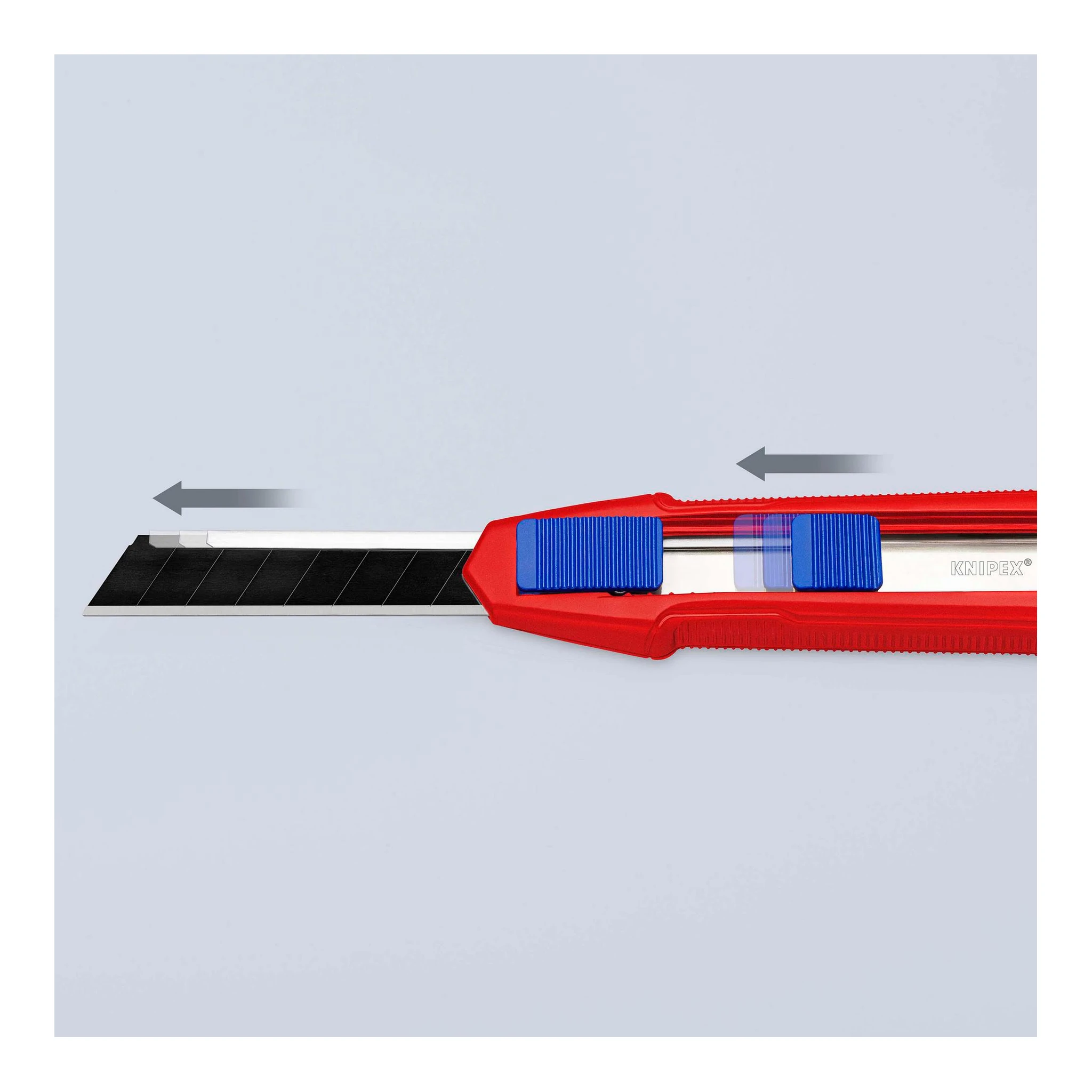 KNIPEX | Cuttermesser | Klingenbreite 18 mm Länge 165 mm | Magnesium – Bild 5