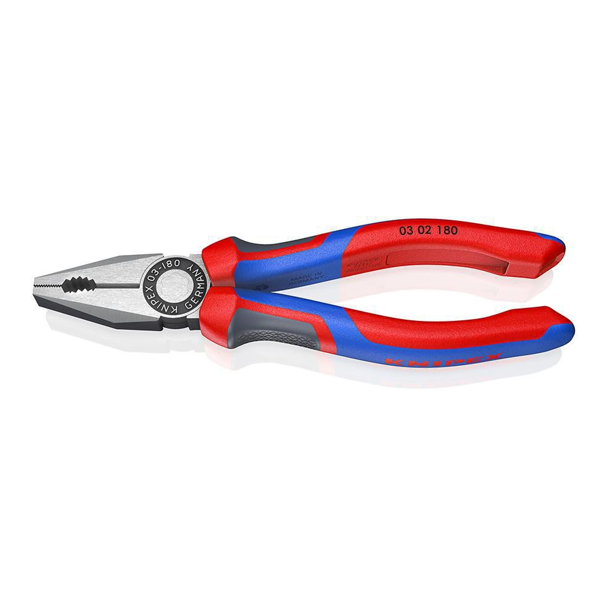 KNIPEX | Kombizange | Länge 180 mm | poliert Mehrkomponentenhüllen