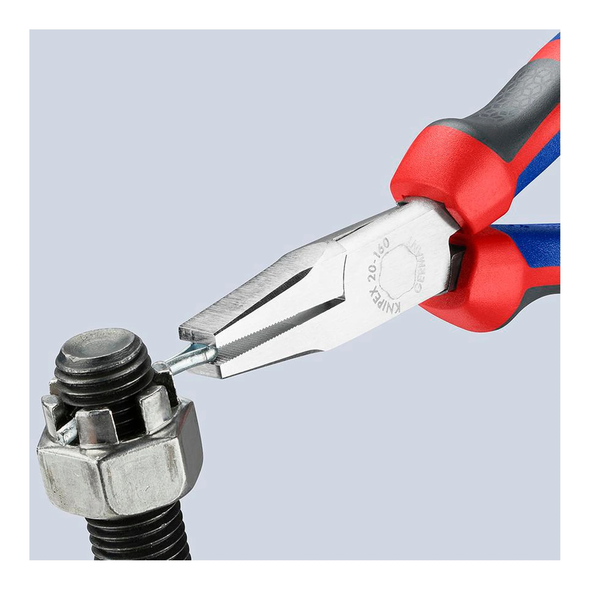 KNIPEX | Flachzange | Gesamtlänge 160 mm | verchromt – Bild 2