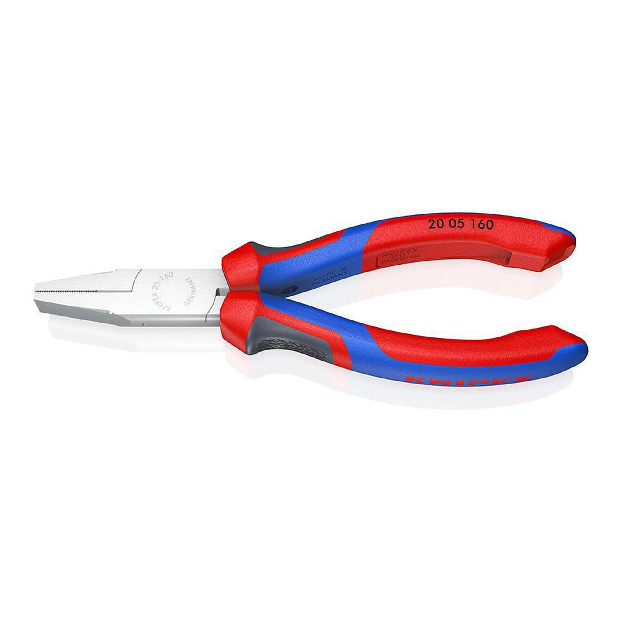 KNIPEX | Flachzange | Gesamtlänge 160 mm | verchromt