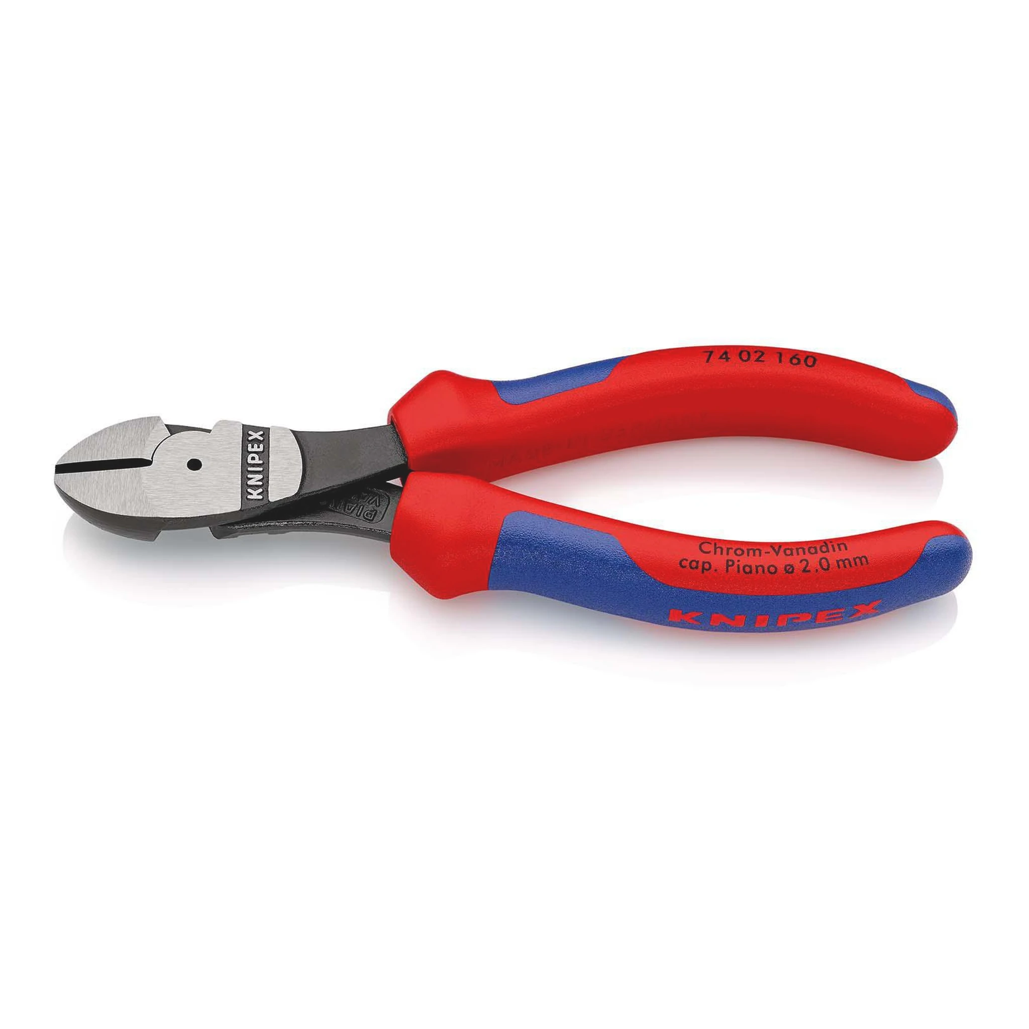 KNIPEX | Kraftseitenschneider | Länge 160 mm | poliert Form 0