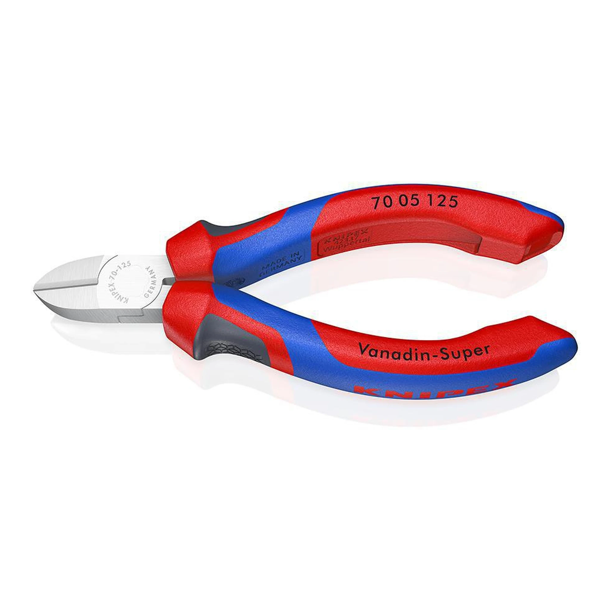 KNIPEX | Seitenschneider | Länge 125 mm | Kopf verchromt