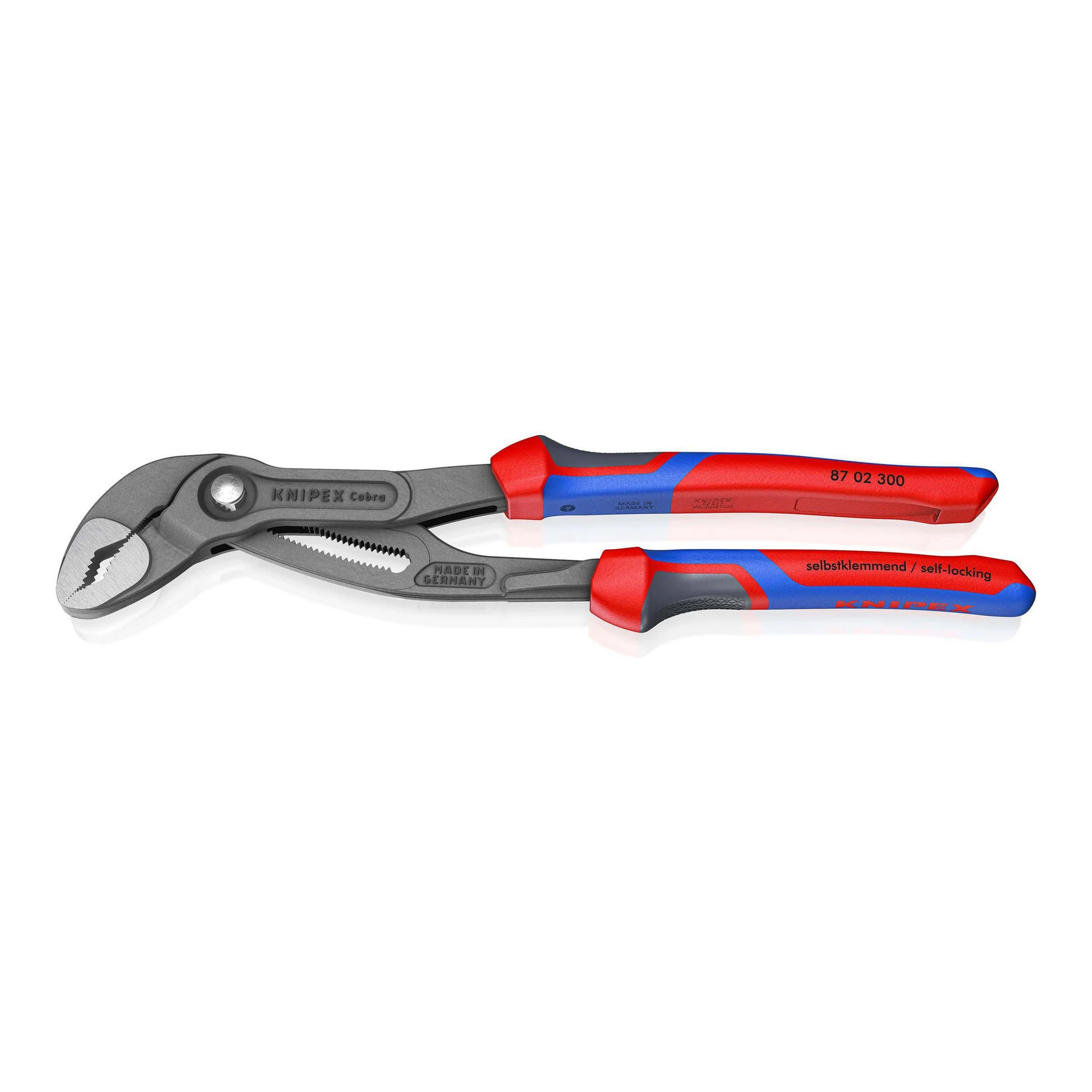 KNIPEX | Wasserpumpenzange | Länge 300 mm Spannweite 60 mm | poliert