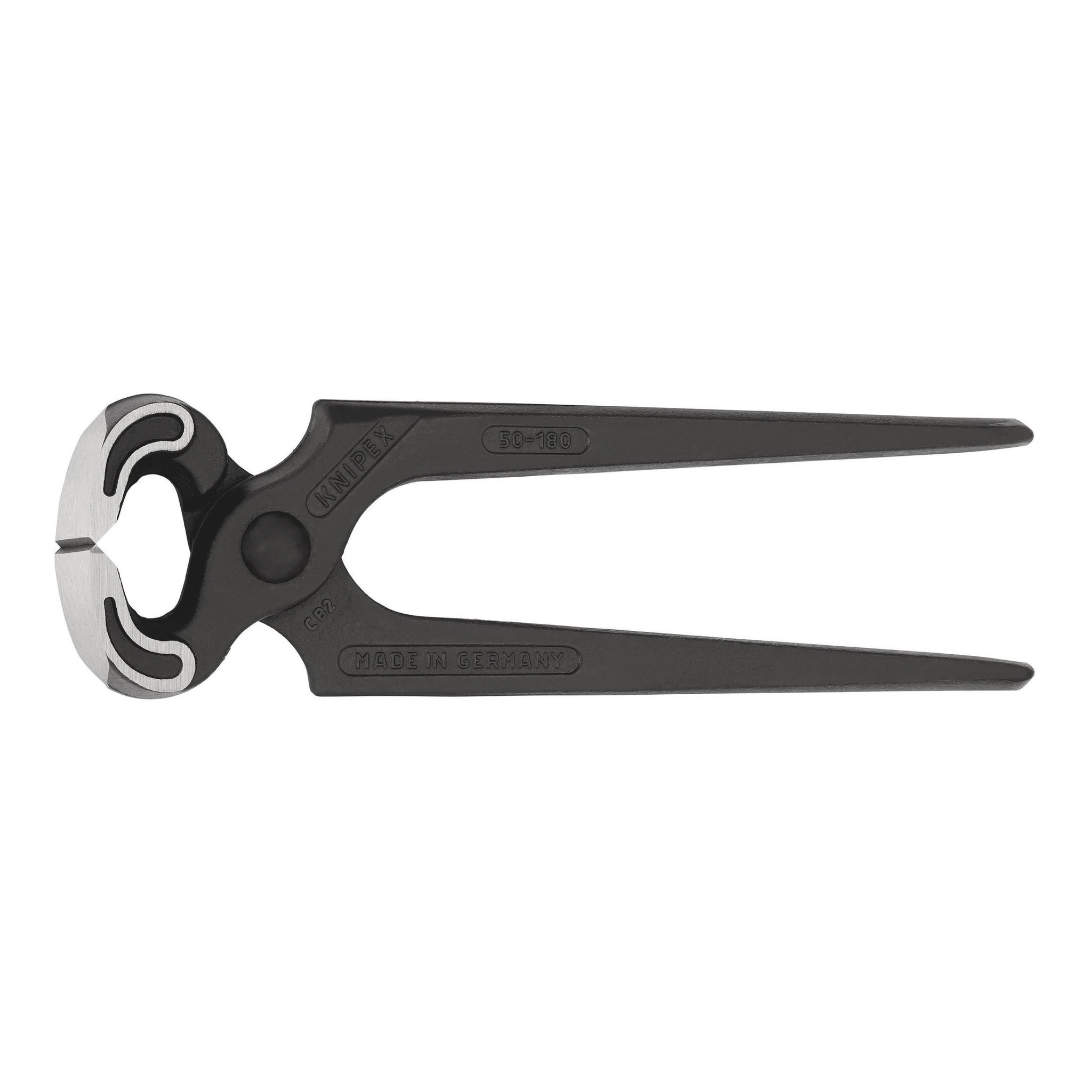 KNIPEX | Kneifzange | Gesamtlänge 180 mm | Zange schwarz atramentiert