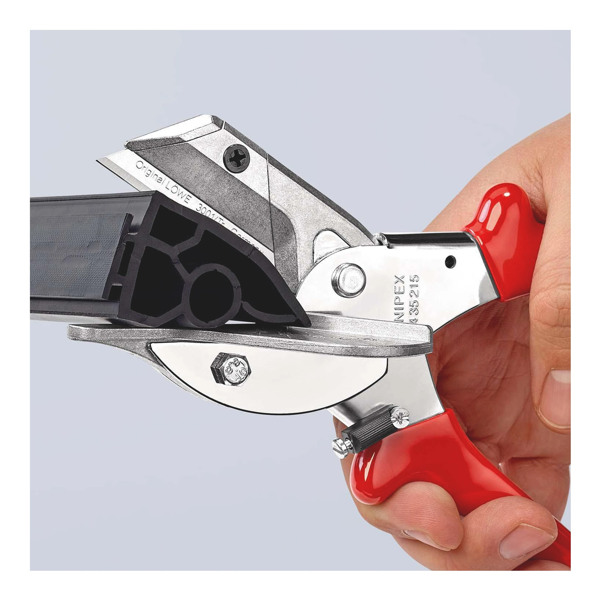 KNIPEX | Gehrungsschere | Länge 215 mm Klingenlänge 56 mm – Bild 5