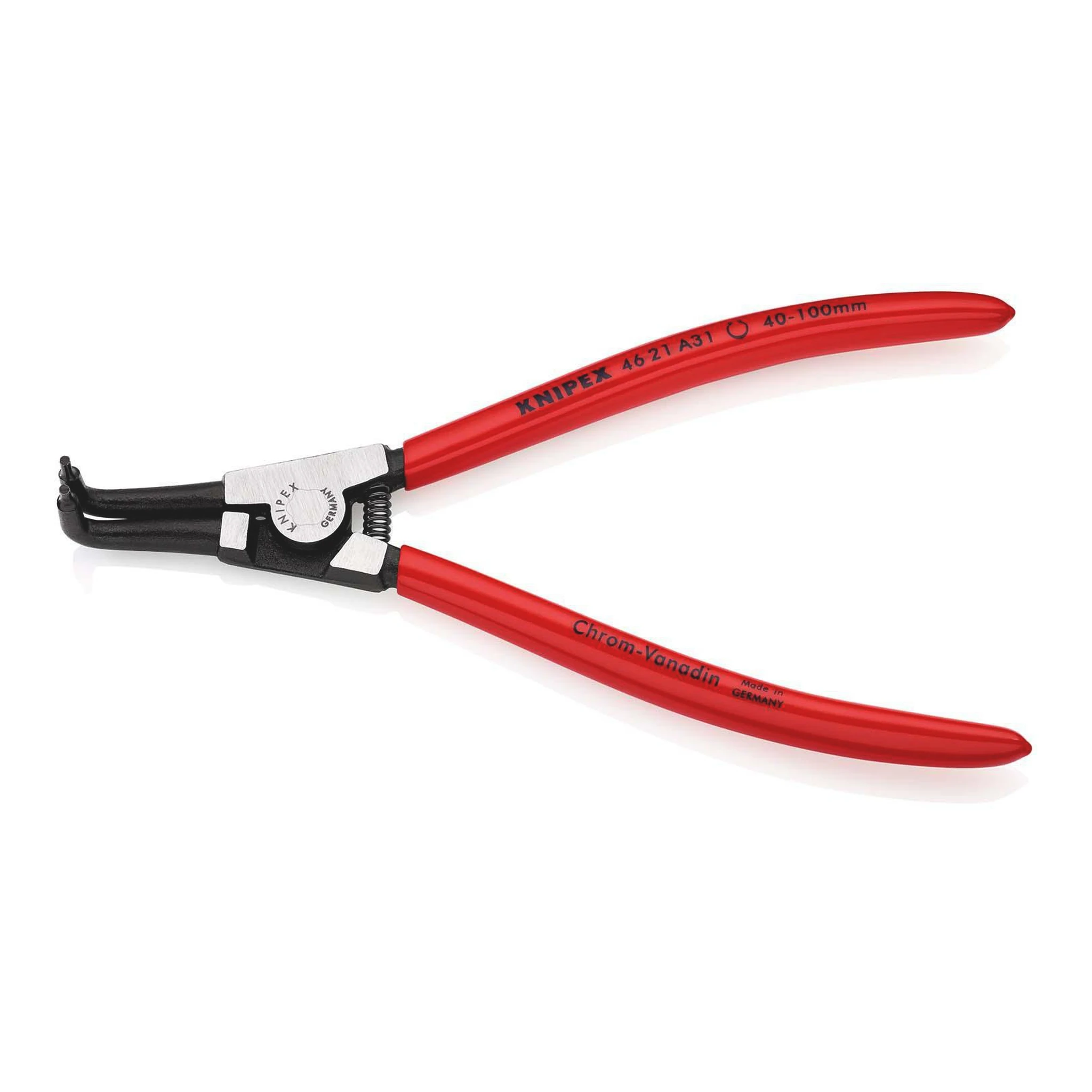 KNIPEX | Außensicherungsringzange | für Wellen Ø 40 - 100 mm | 90° gewinkelt