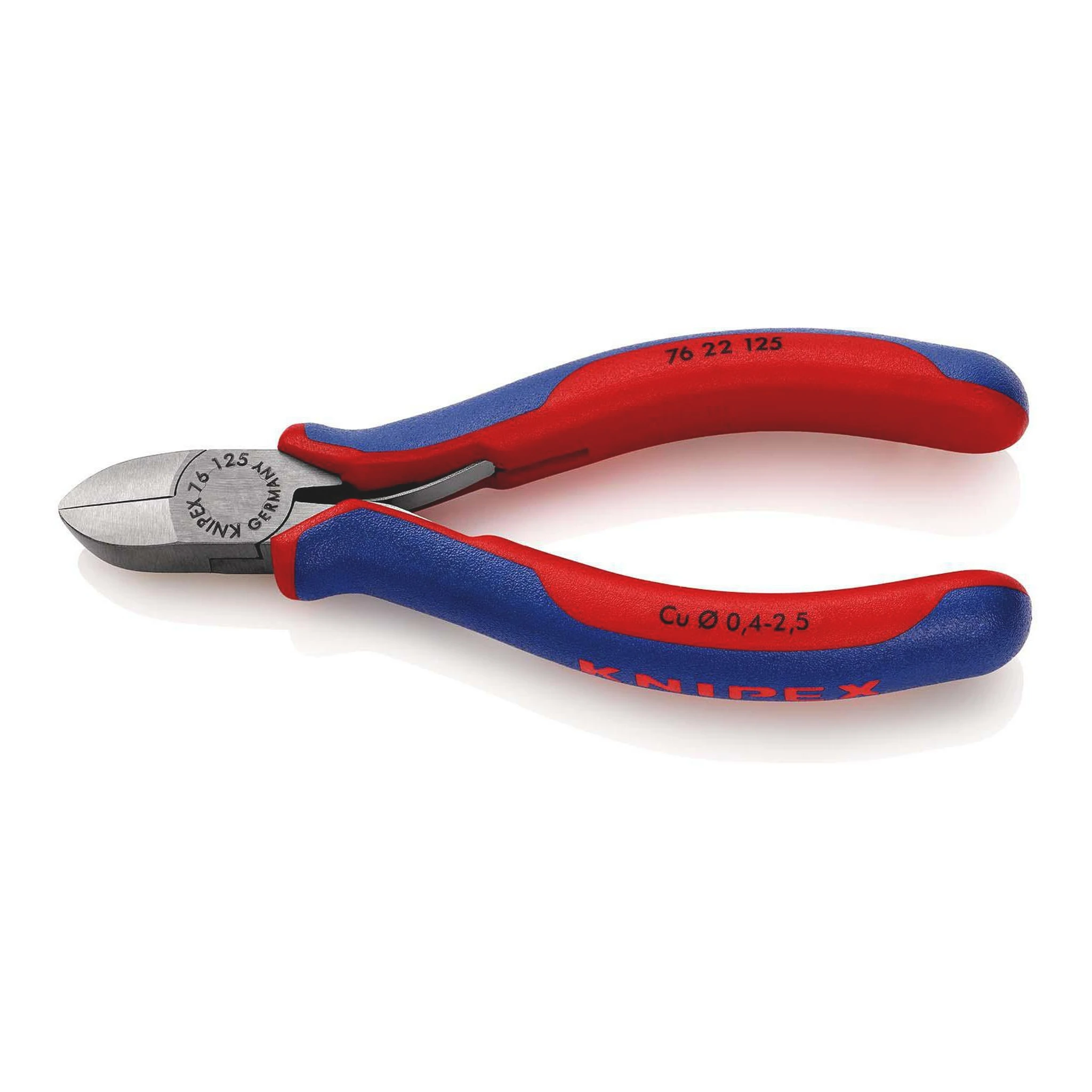 KNIPEX | Seitenschneider | Länge 125 mm Form 2 Facette nein | Kopf poliert