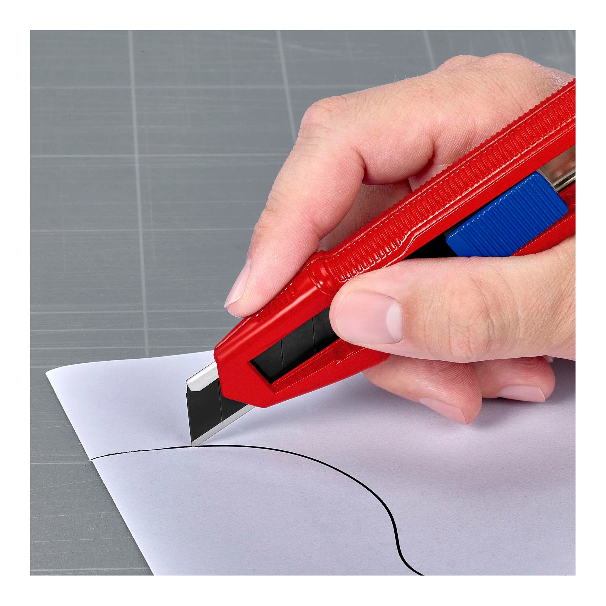 KNIPEX | Cuttermesser | Klingenbreite 18 mm Länge 165 mm | Magnesium – Bild 16
