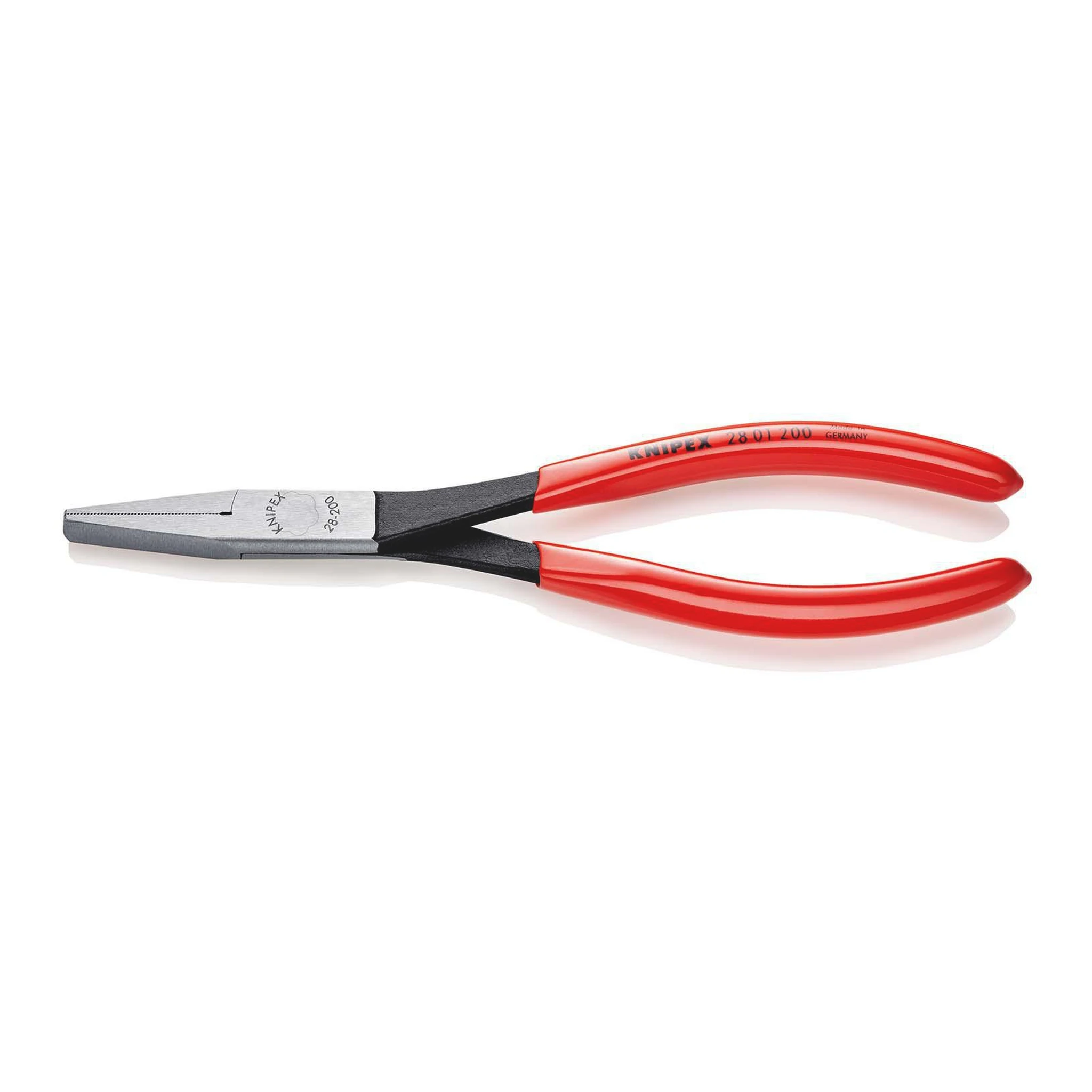 KNIPEX | Montierzange | Länge 200 mm Form 0 | poliert Kunststoffüberzug