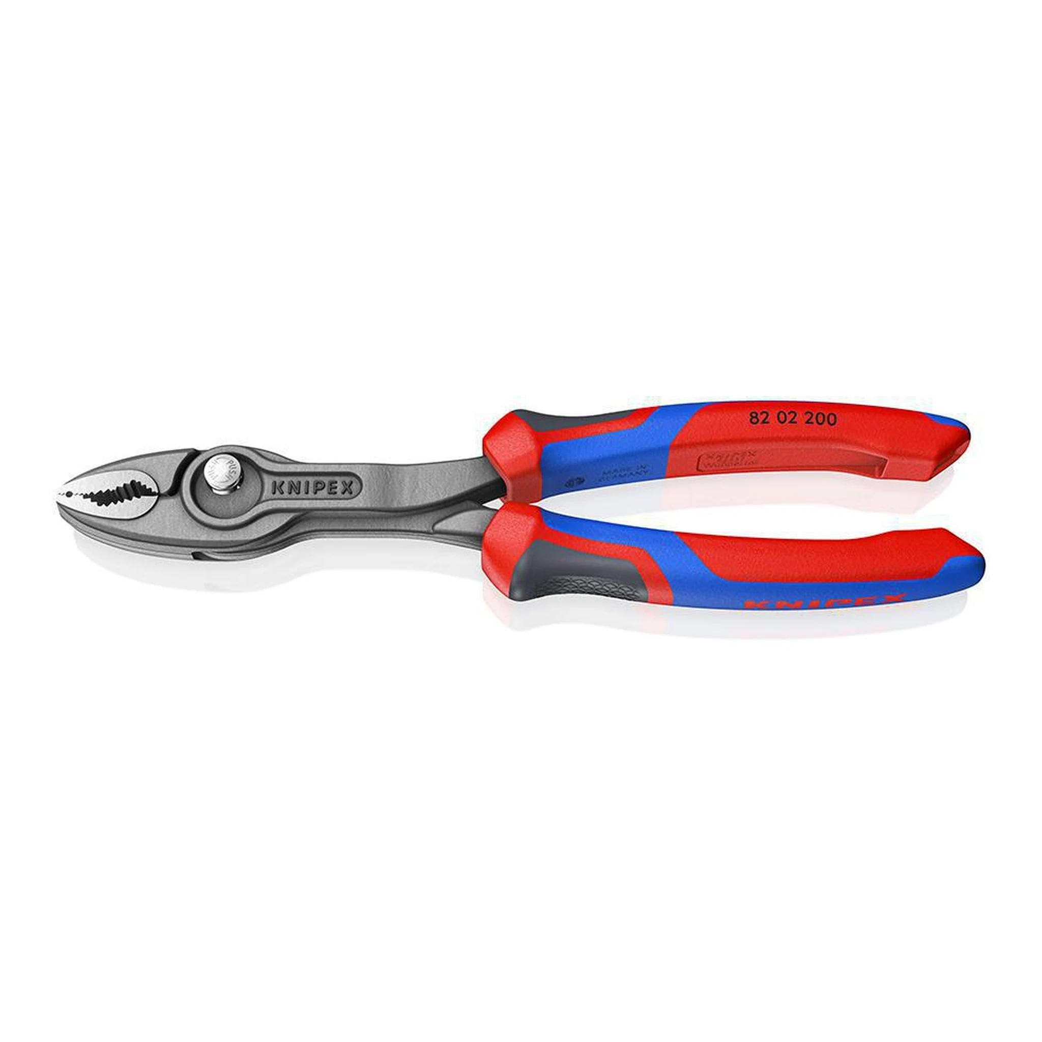 KNIPEX | Frontgreifzange | Länge 200 mm | poliert Comfort-Griff