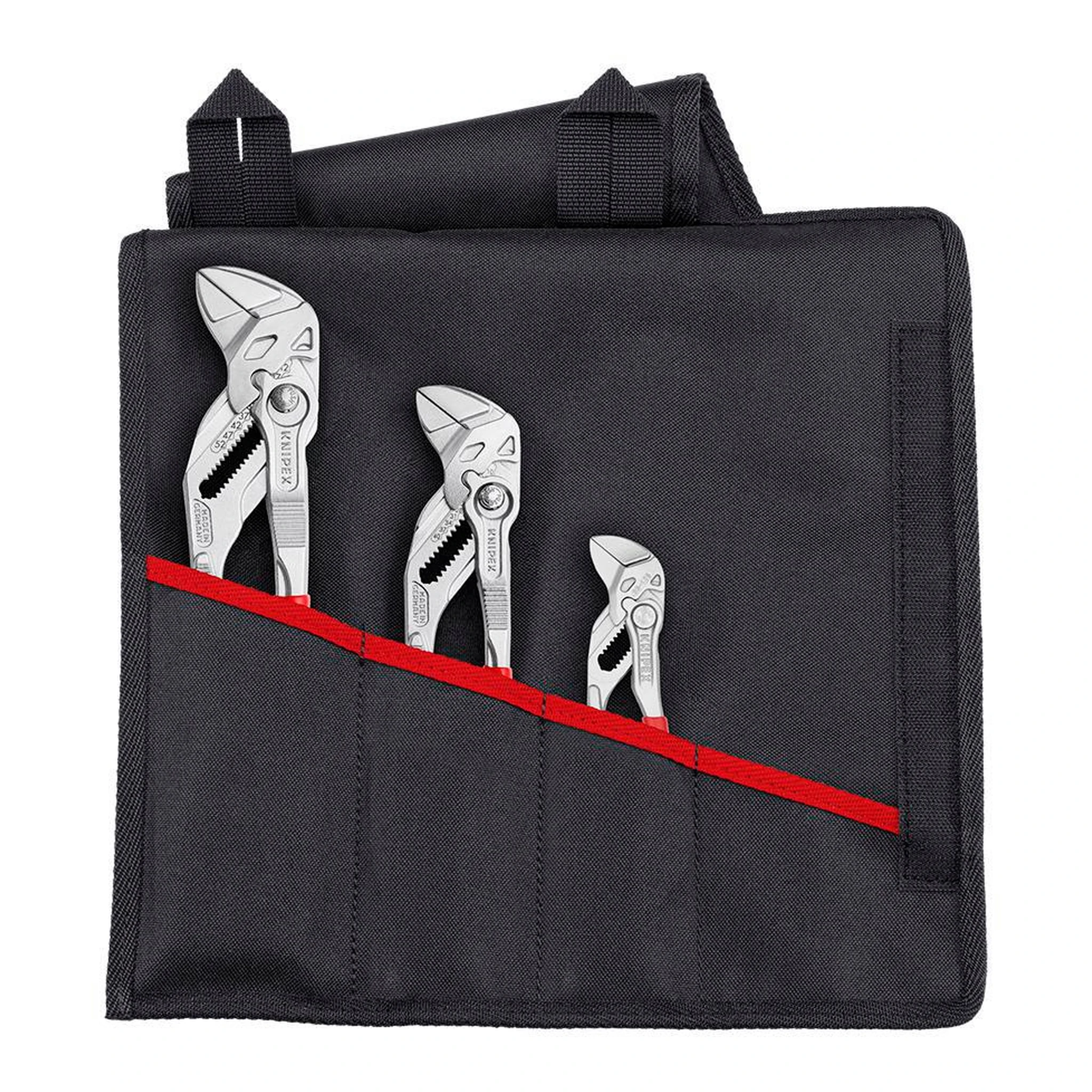 KNIPEX | Zangenschlüssel-Set | Inhalt 3-teilig | verchromt