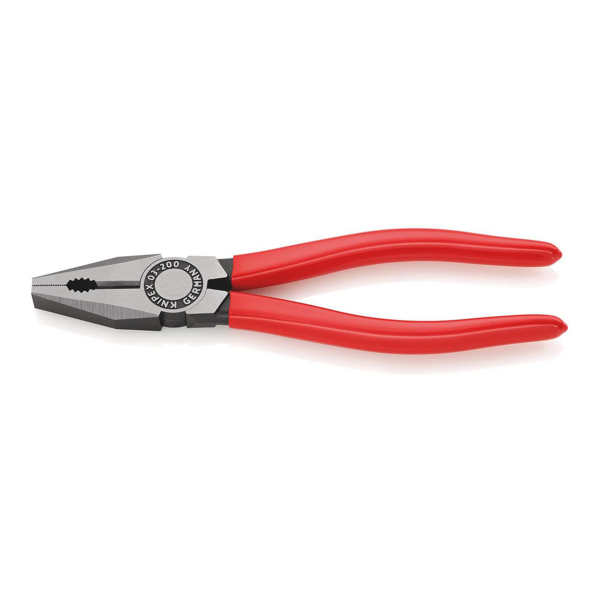 KNIPEX | Kombizange | Länge 200 mm | poliert Kunststoffüberzug