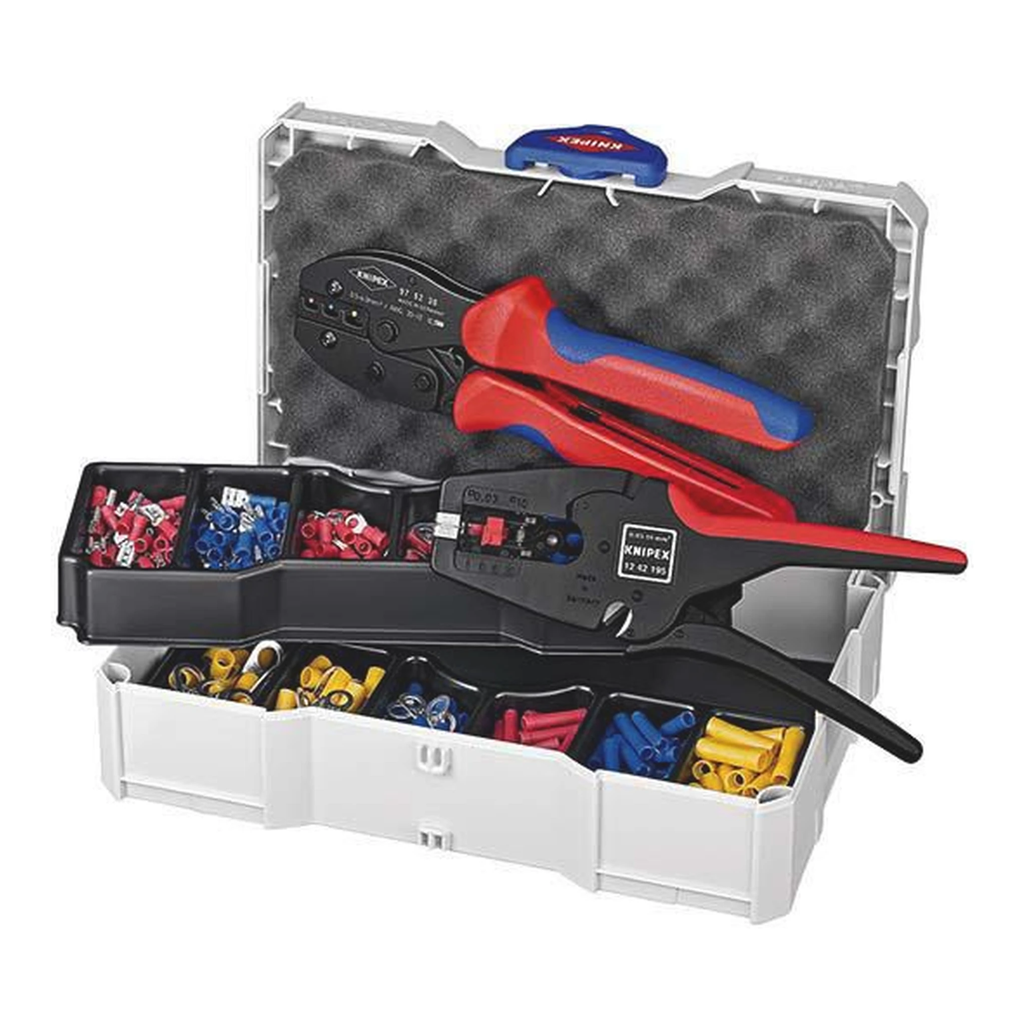 KNIPEX | Kabelverbindersortiment | 287-teilig | 0,5 - 6 mm²